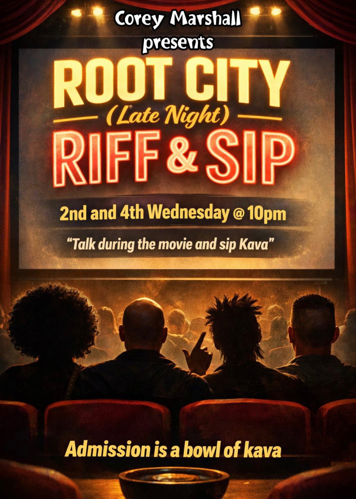 Root City (Late Night) Riff & Sip