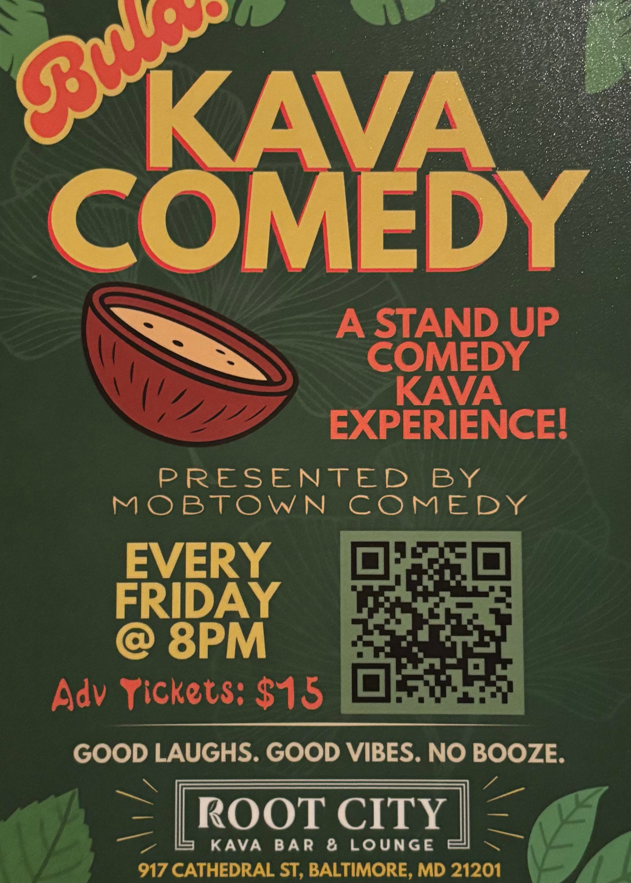 Bula Kava Comedy