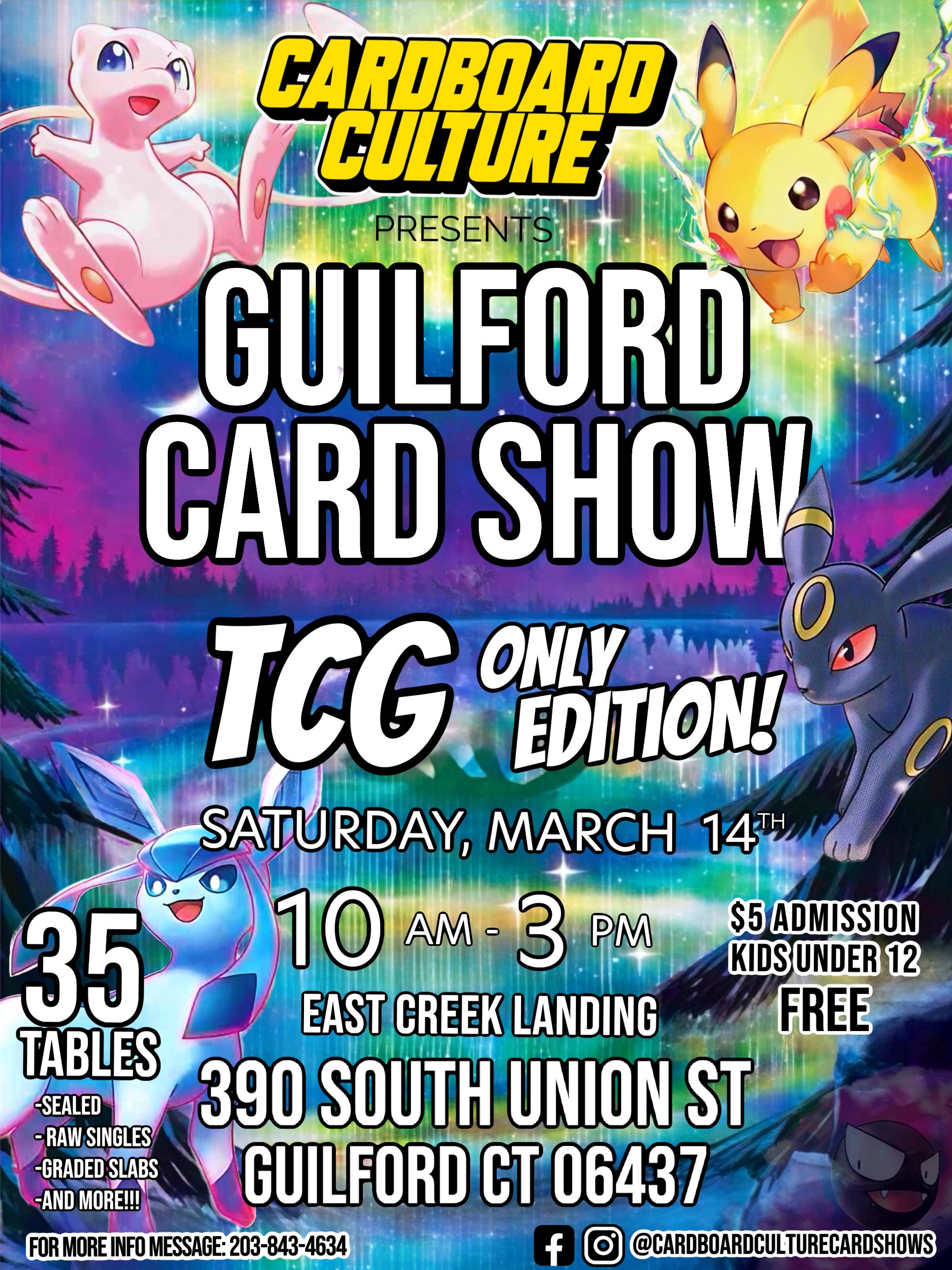 Cardboard Culture’s TCG ONLY Guilford Card Show 