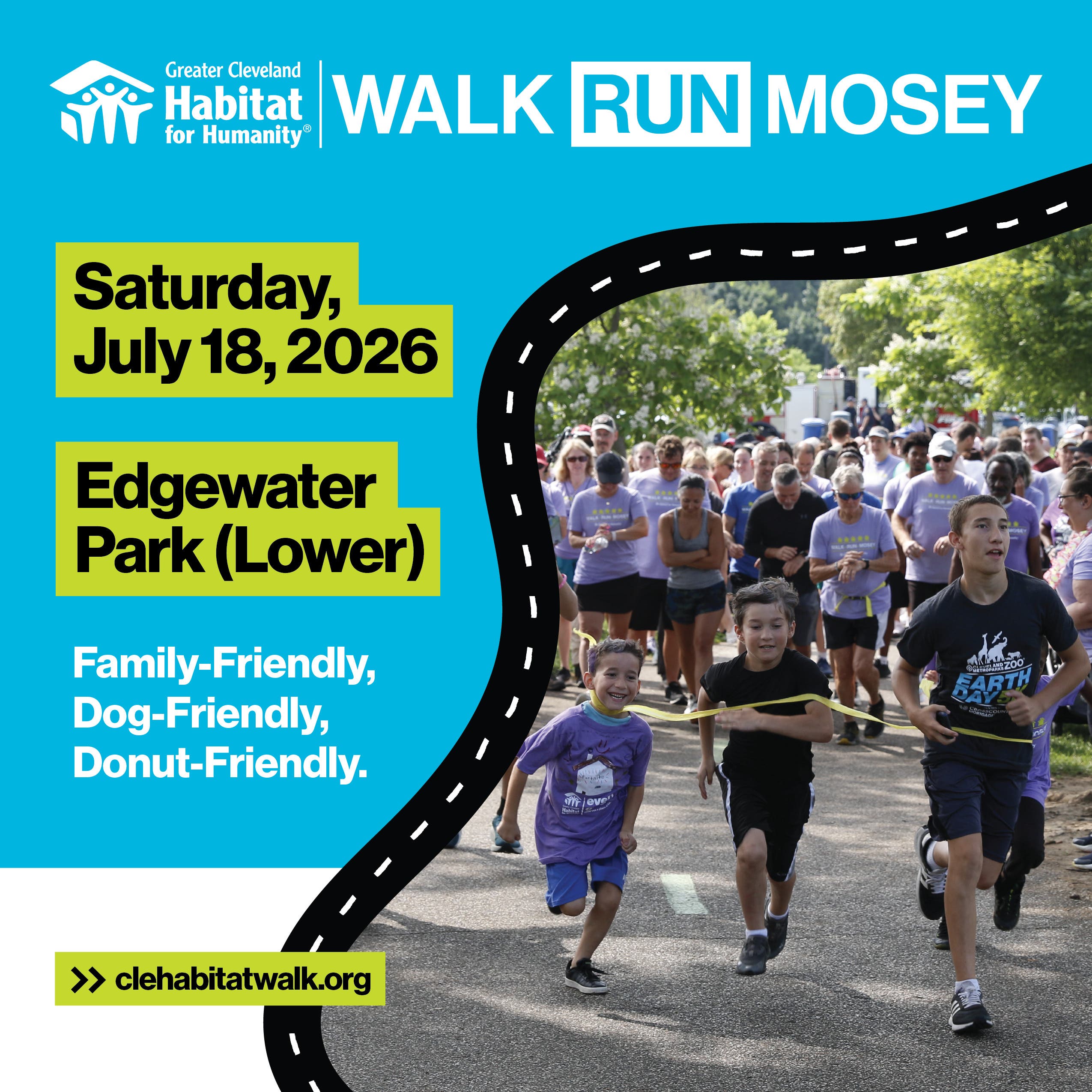 Habitat Walk Run Mosey for Homes!