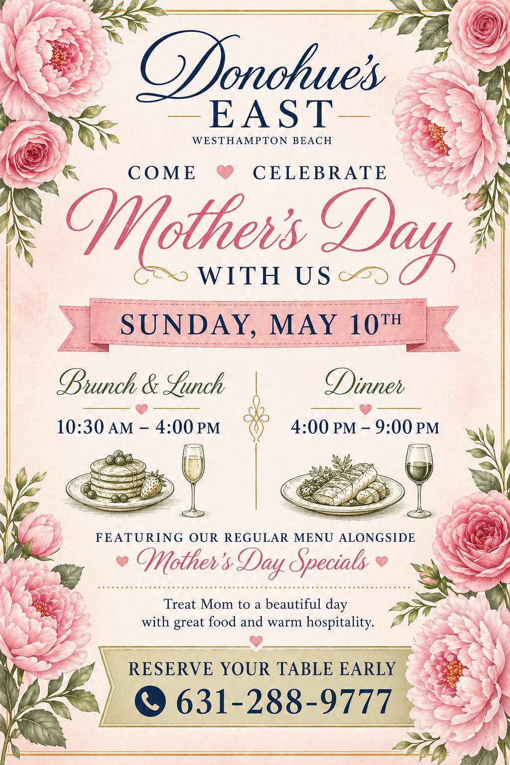 Mother's Day at Donohue’s East