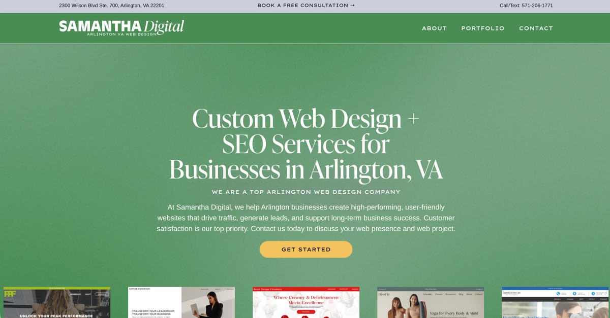 SD Arlington Web Design