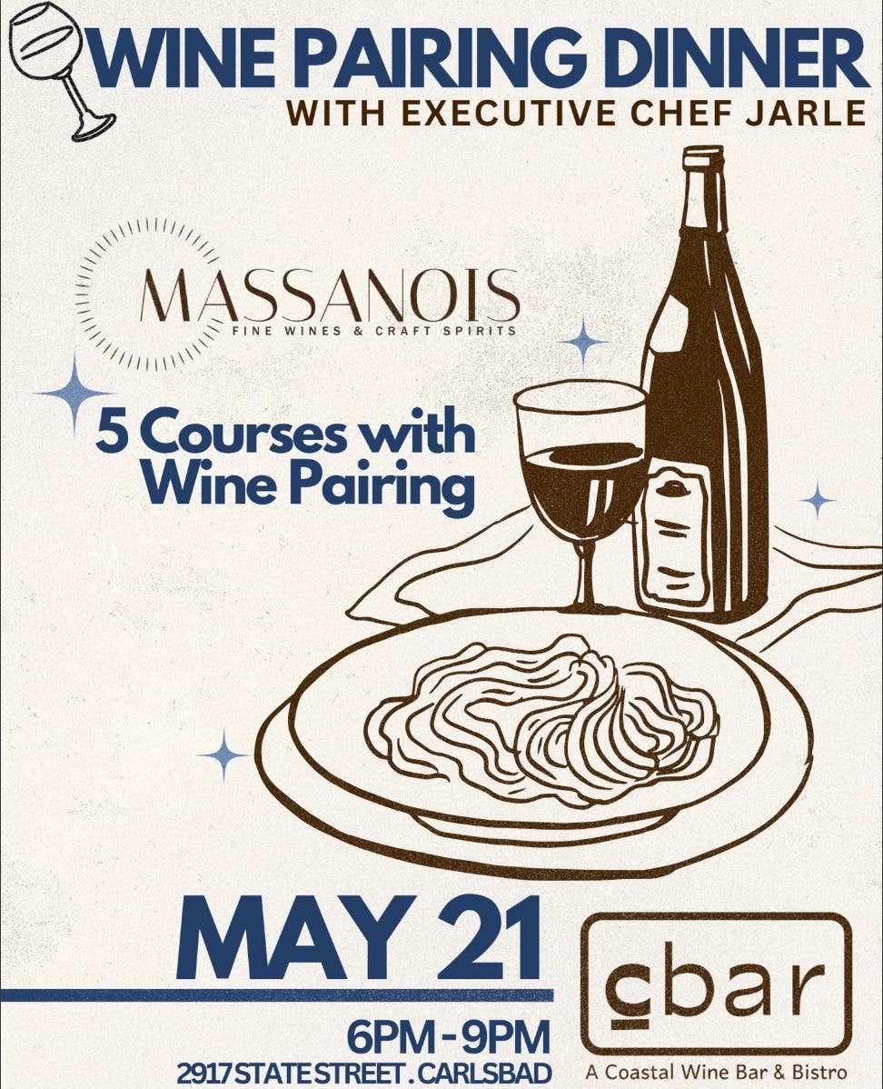 Massanois Wine Pairing Dinner