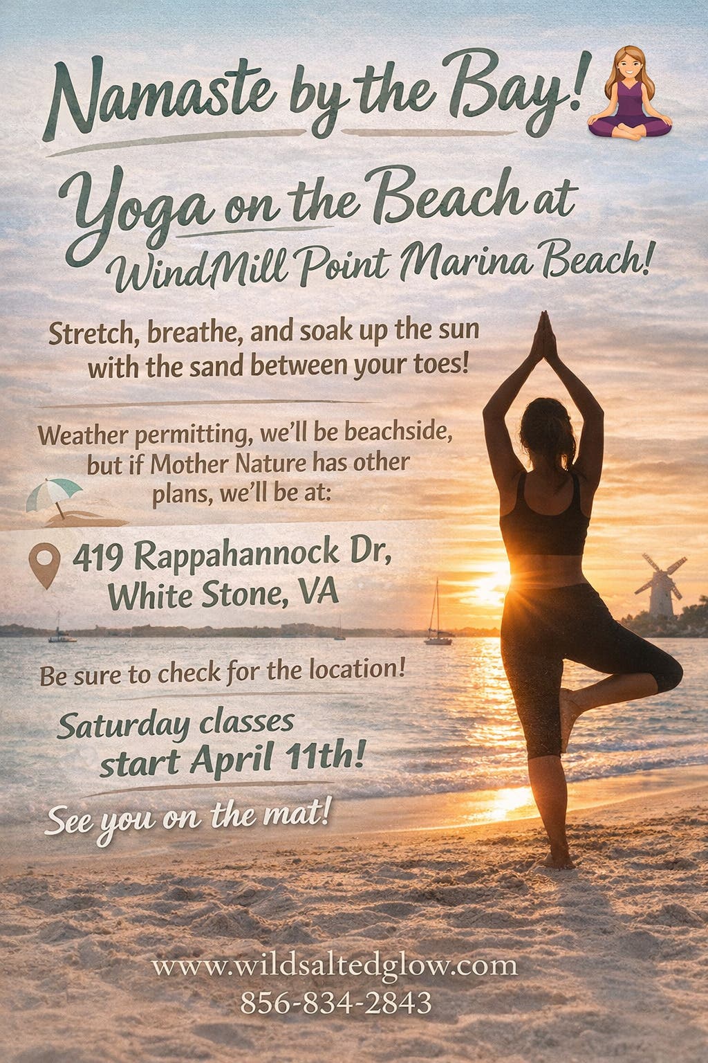 Yoga on the Beach 