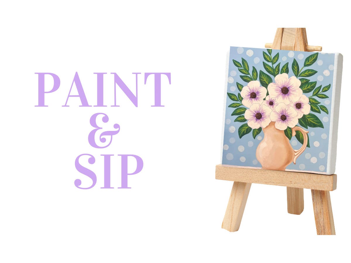 Spring Paint & Sip at Aldina Vineyards 