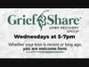 The United Methodist Church of Libertyville hosts GriefShare, a weekly support group for those grieving the loss of a loved one, beginning on August 12.