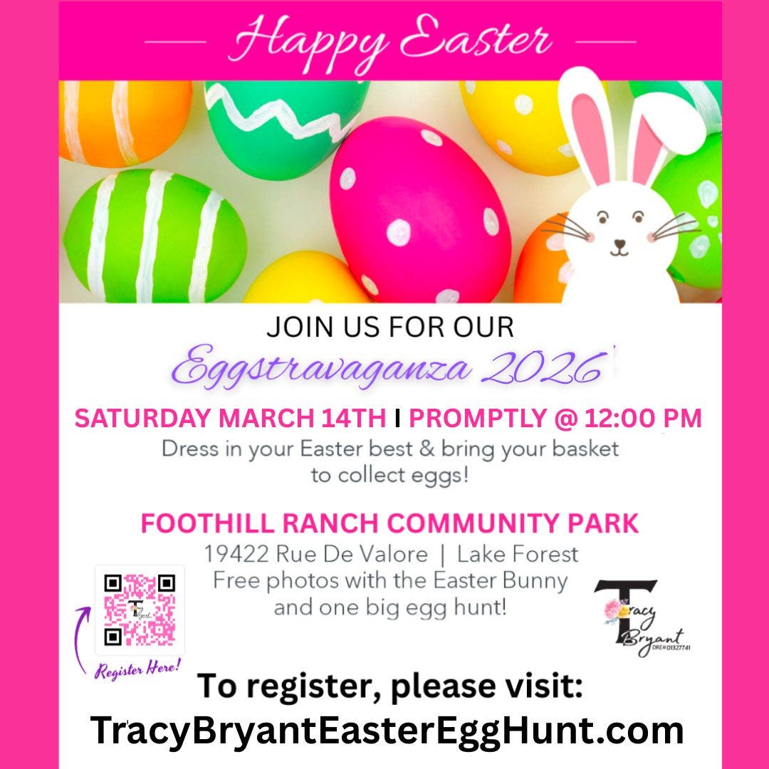 đ° Foothill Ranch Easter Egg Hunt 2026 đ