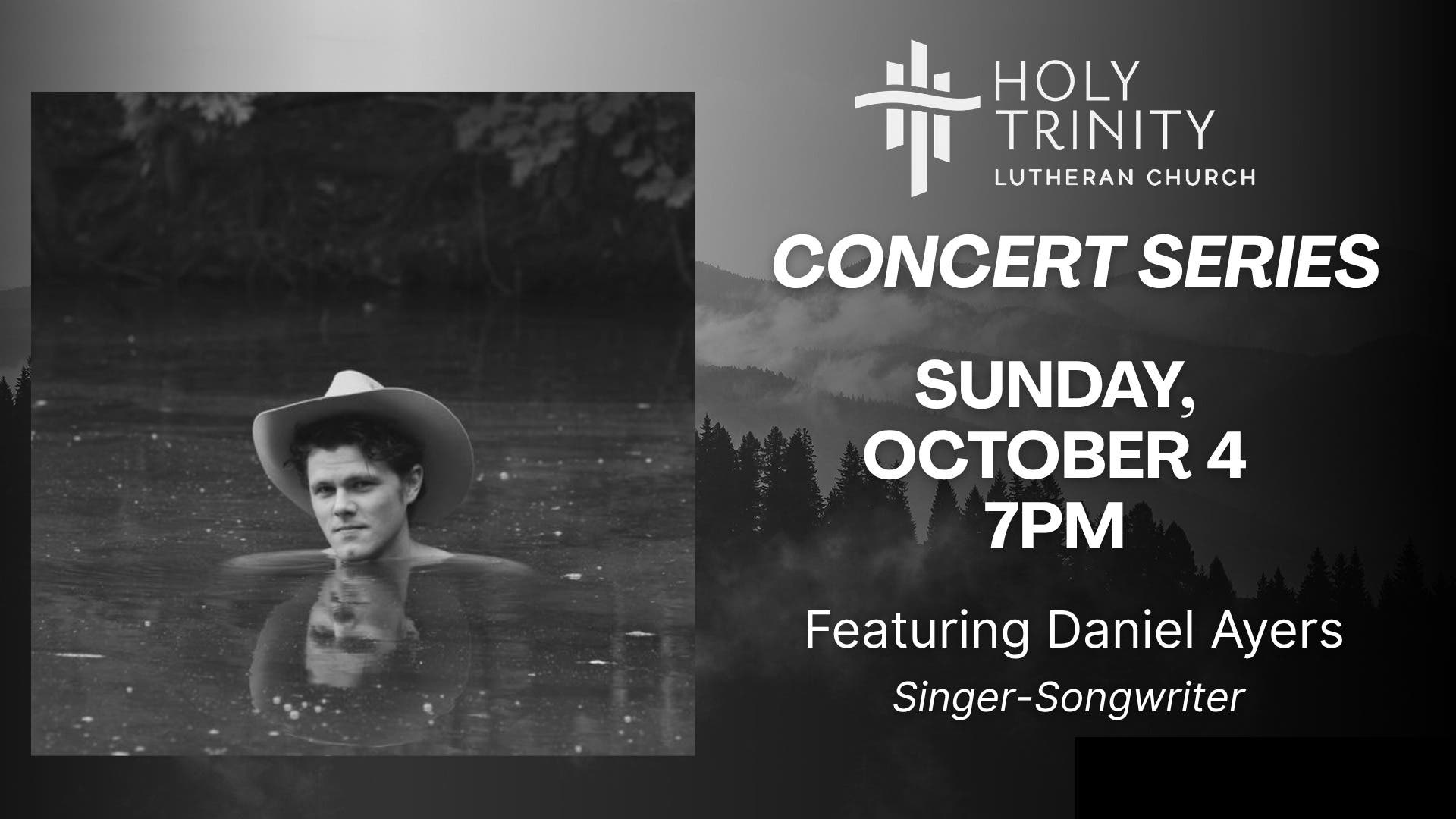Fall Concert Series: Daniel Ayers, Singer-Songwriter
