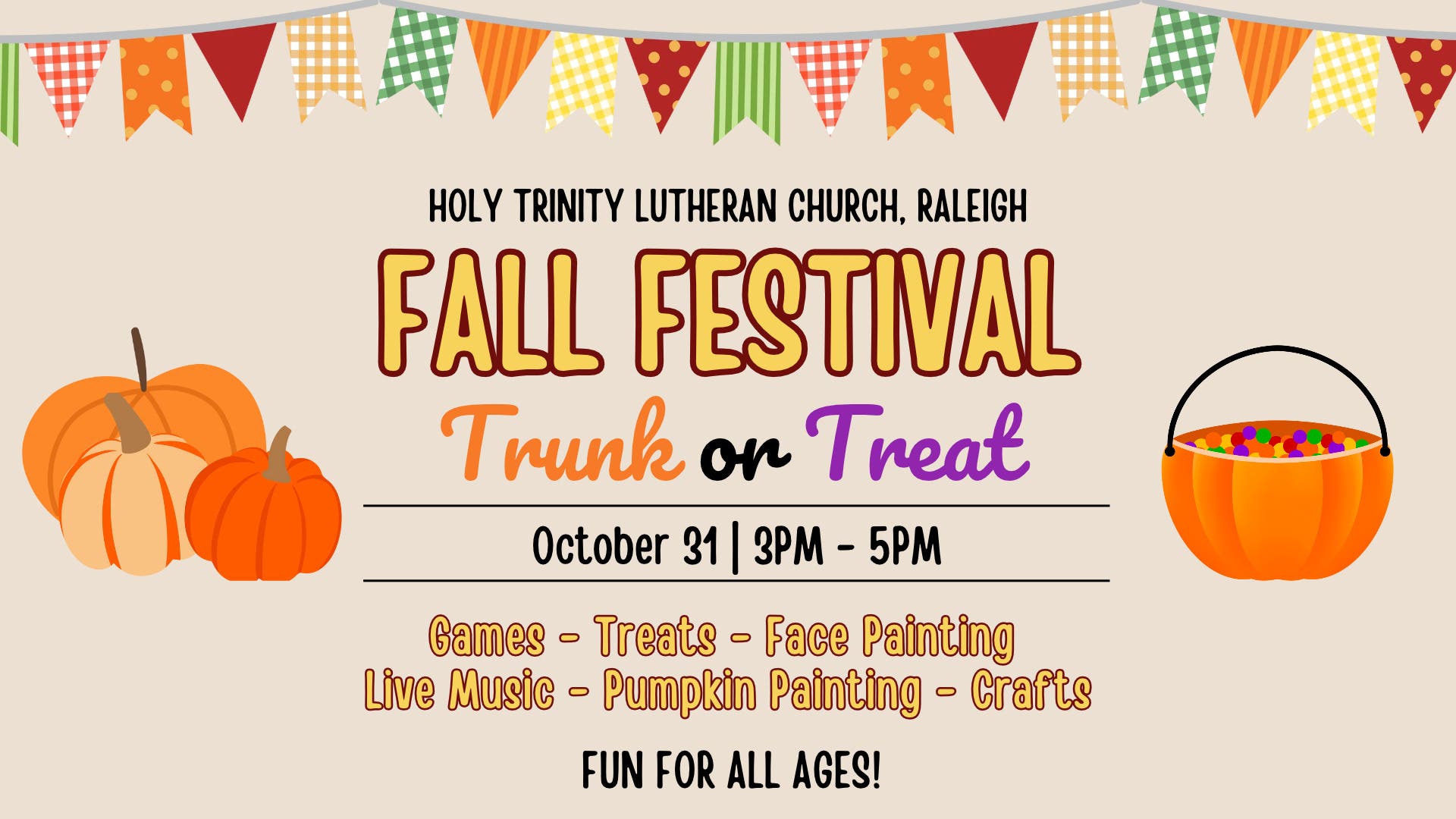Fall Festival and Trunk or Treat