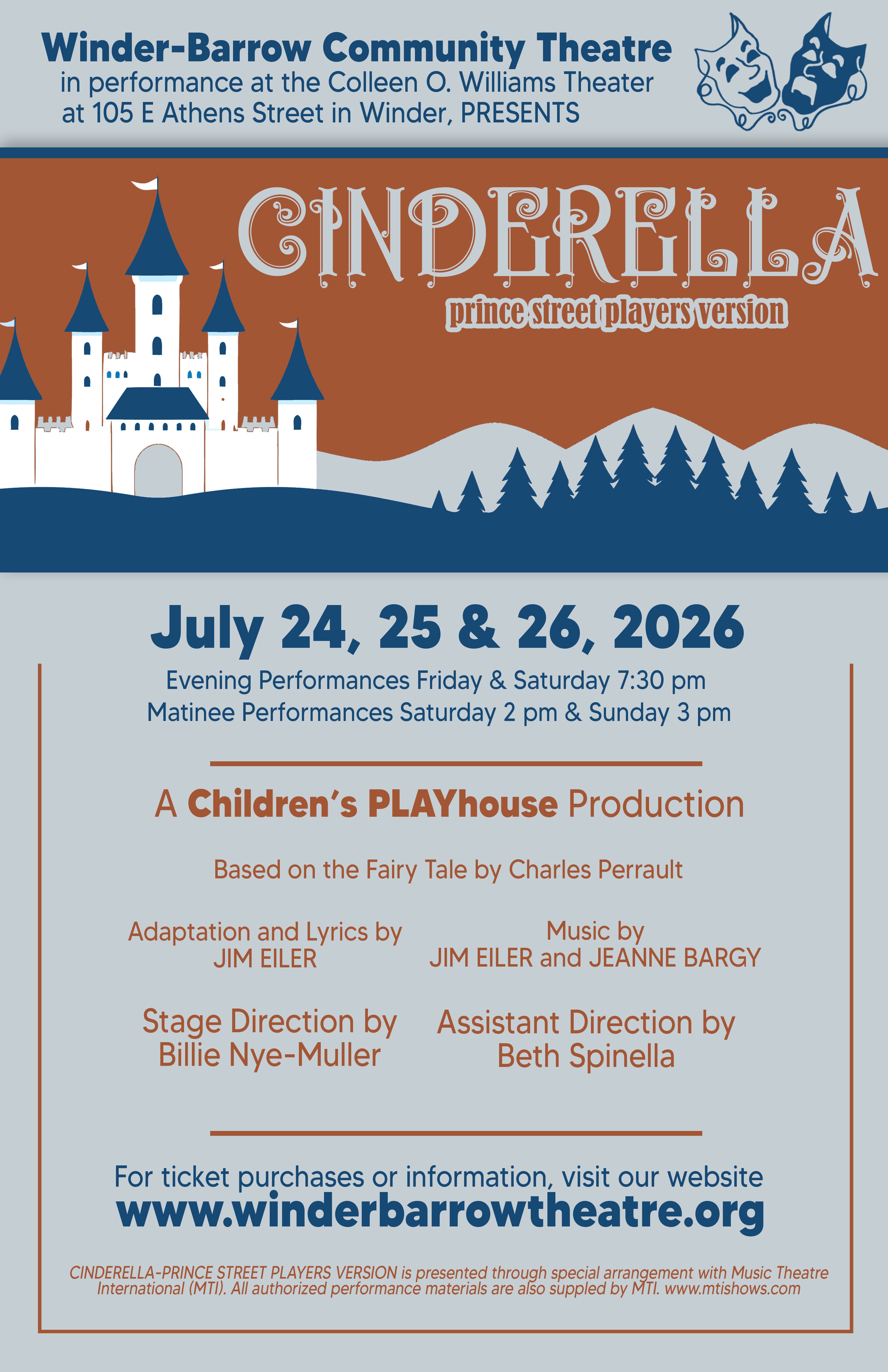 Cinderella - Prince Street Players Version