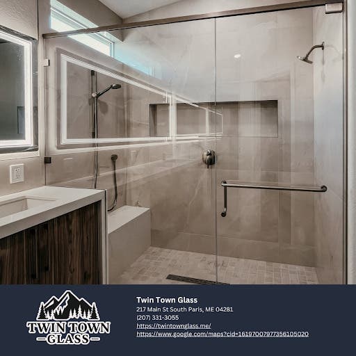 Shower Glass in South Paris, ME: Why Nobody Can Measure It Until the Tile Is Set 
