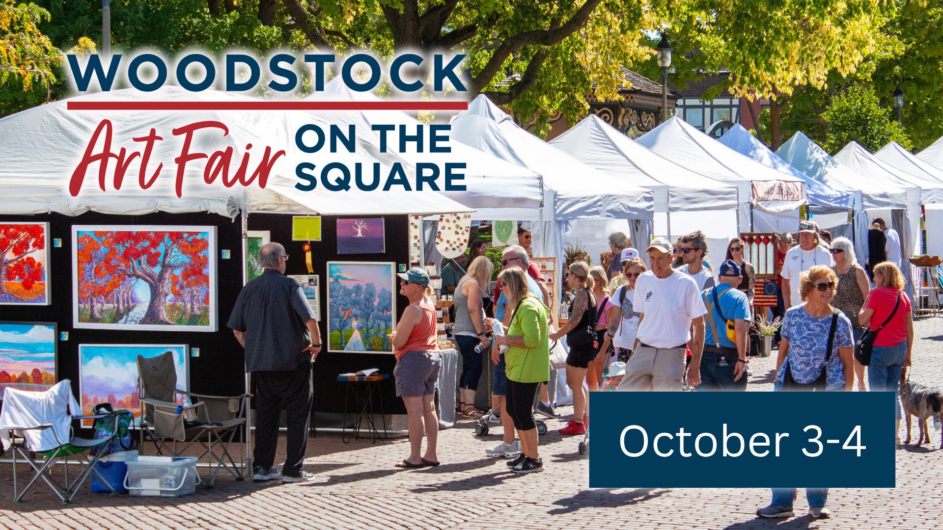Woodstock Art Fair on the Square