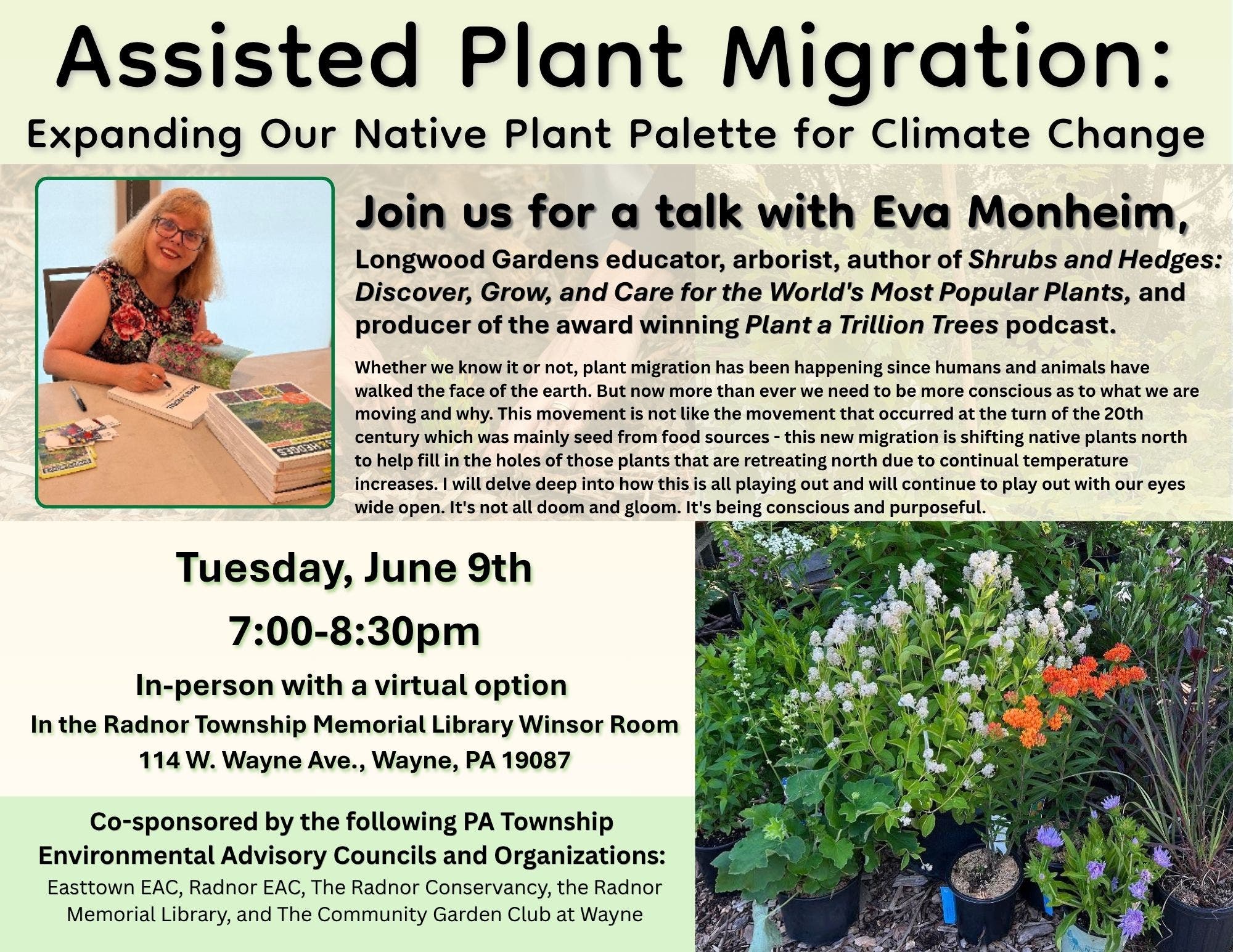 Assisted Plant Migration: Expanding Our Native Plant Palette For Climate Change