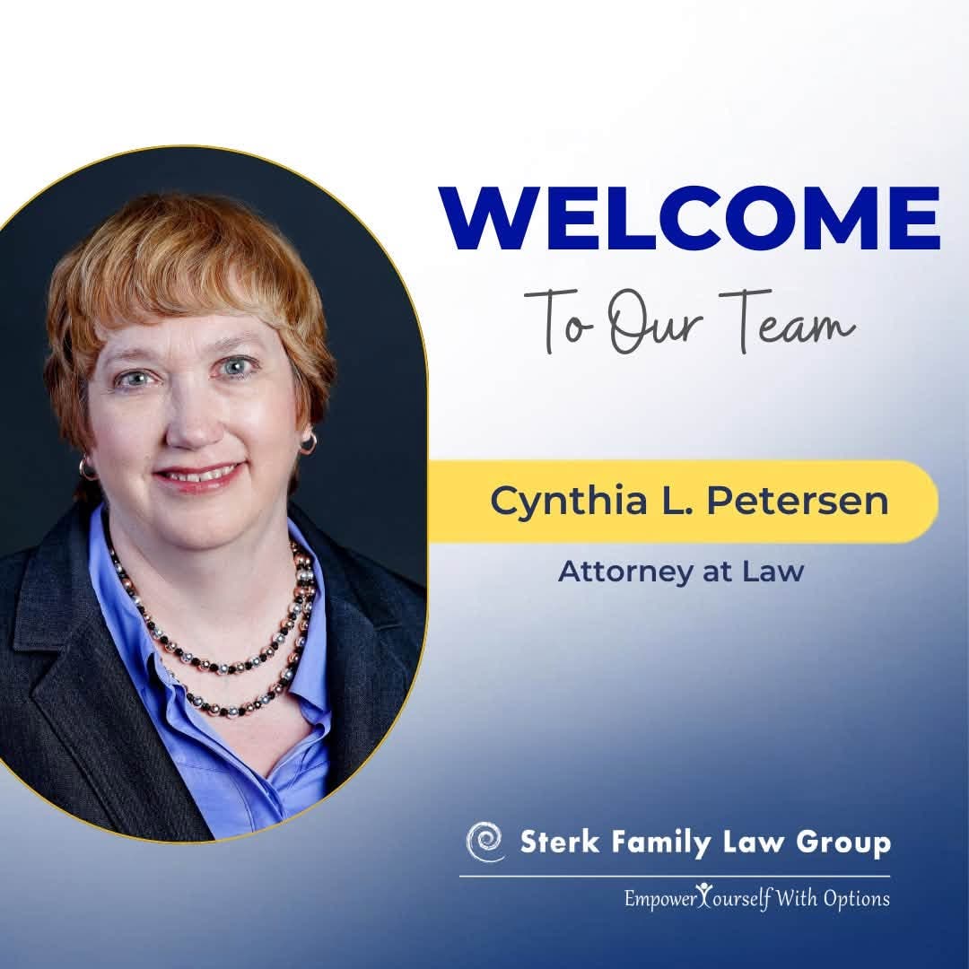 Sterk Family Law Group, P.C. Welcomes Attorney Cynthia L. Petersen