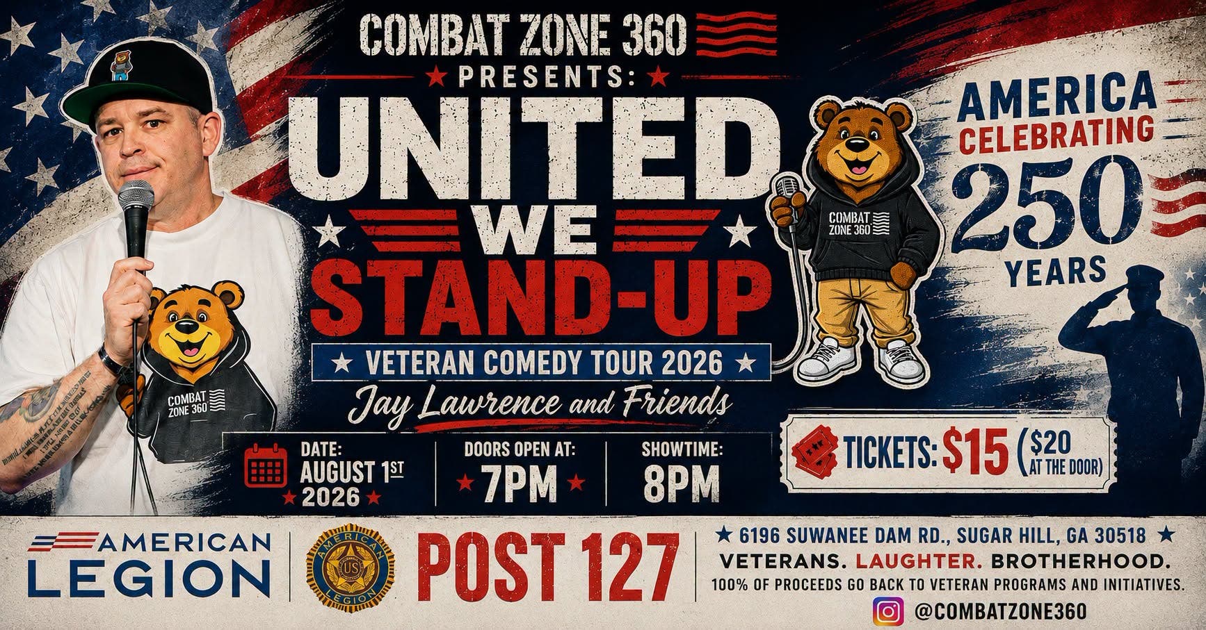 United we stand up Comedy