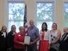 Ripton Parish Chapter members with Mayor Mark A. Lauretti