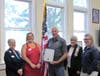 Mayor Lauretti presented the Constitution Week Proclamation to Ripton Parish Chapter DAR members Mary Rozsa, Christine Schmied, Pat King and Cheryl Dixon