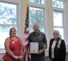 Mayor Lauretti presented the Constitution Week Proclamation to Ripton Parish Chapter DAR members Christine Schmied and Pat King 
