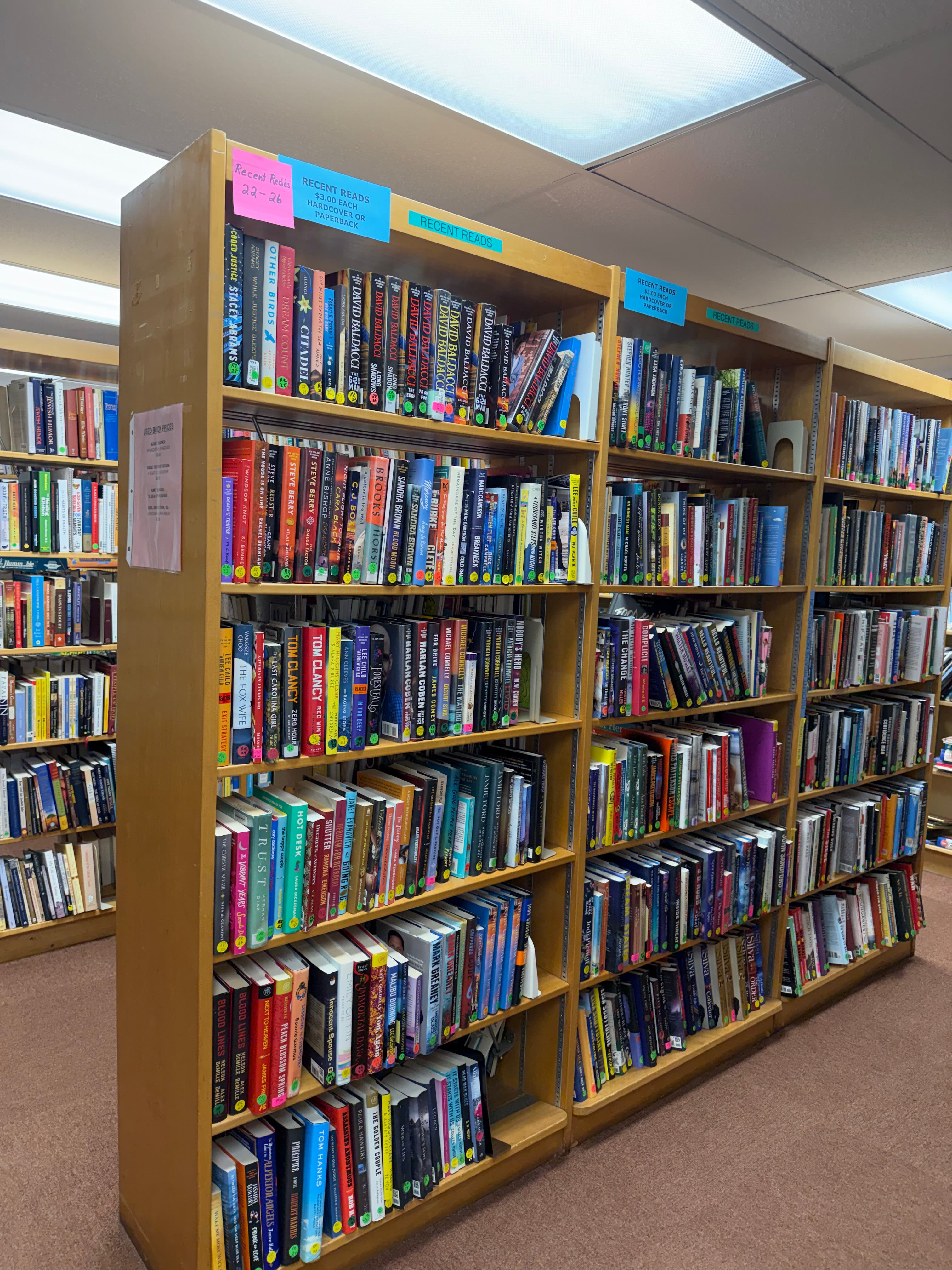 Used Book and Pop Up Jewelry Sale