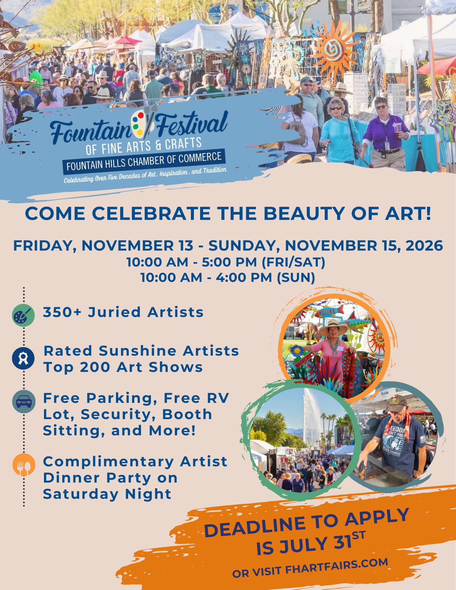 Fall Fountain Festival of Fine Arts & Crafts November 2026