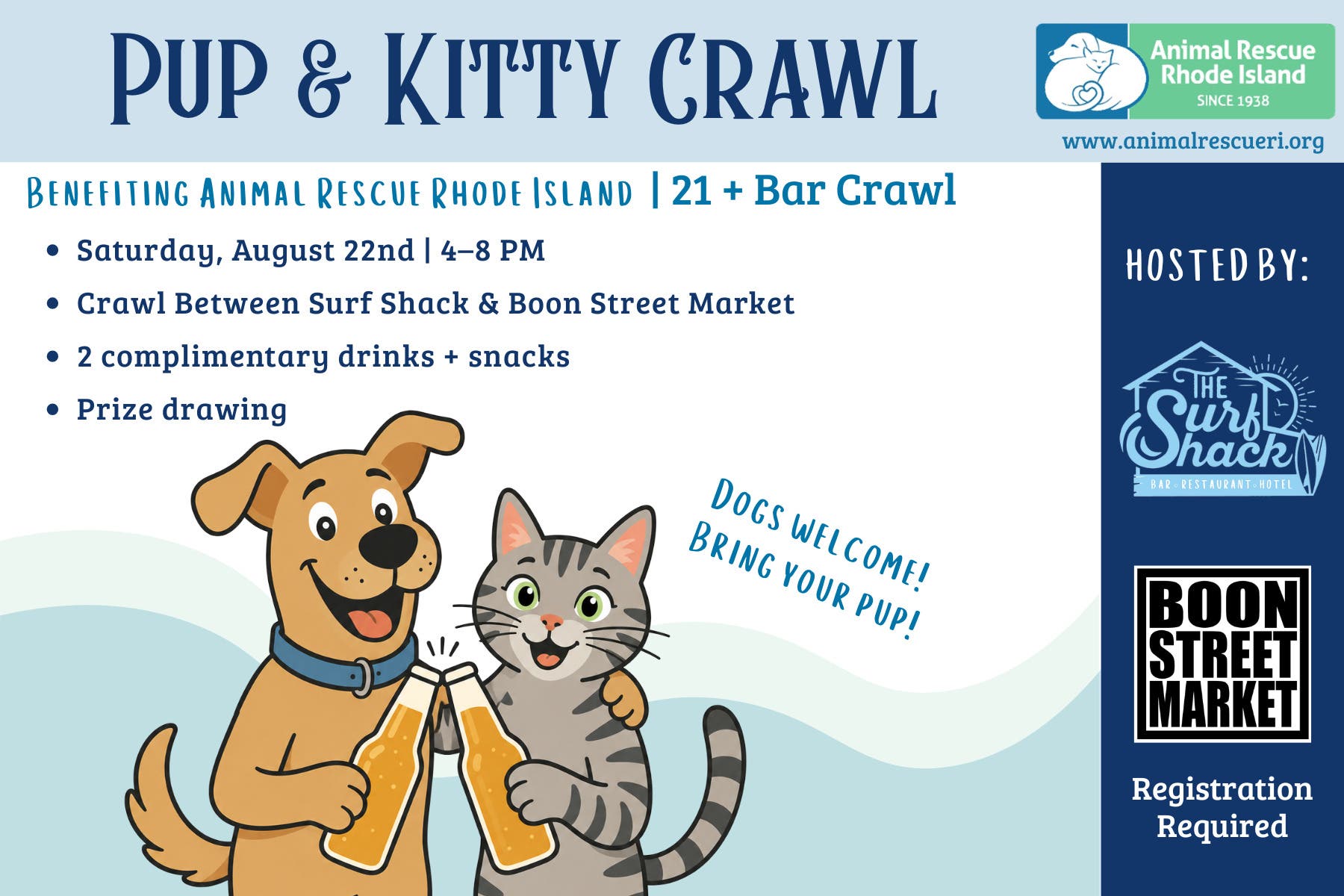 Pup & Kitty Crawl