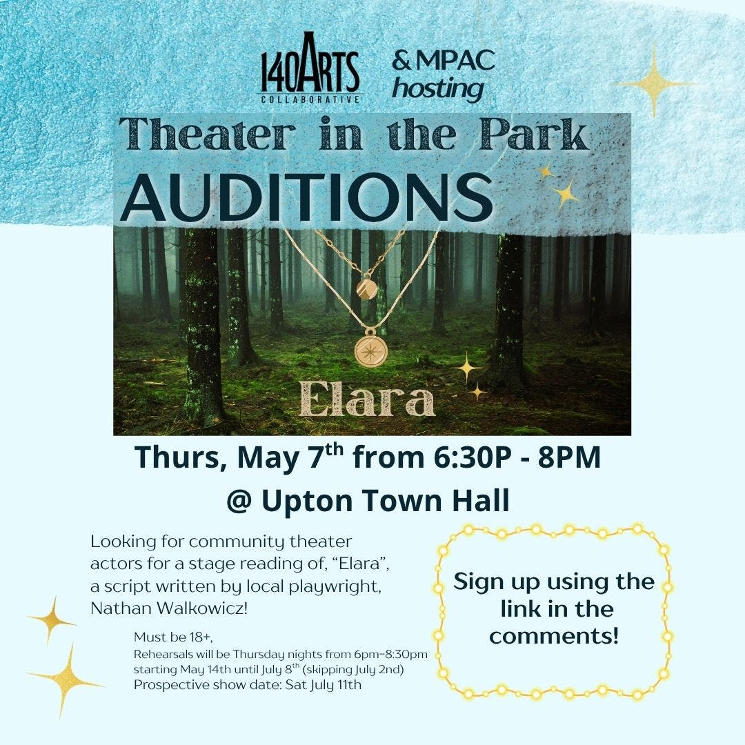 Theater in the Park Auditions