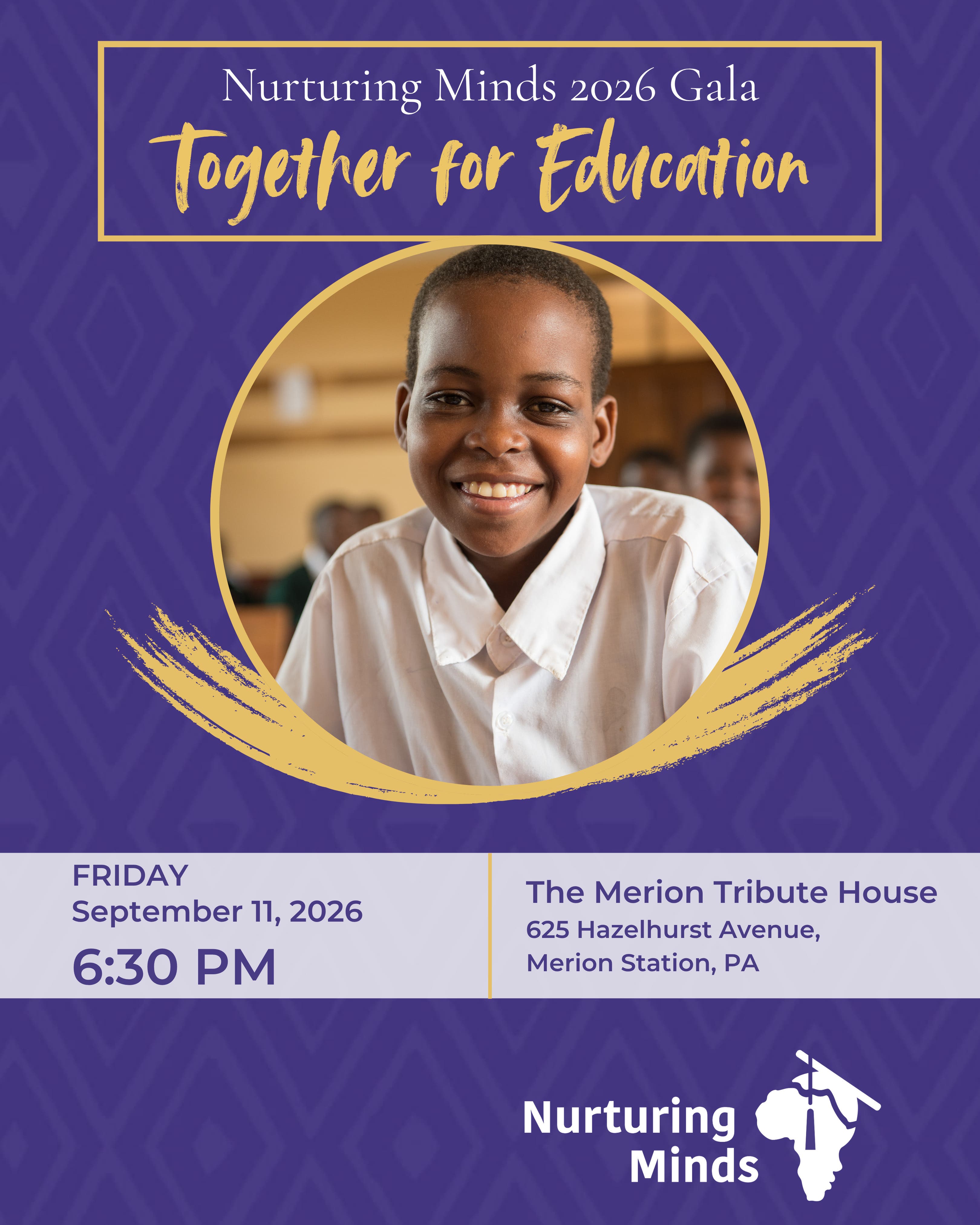 Nurturing Minds 2026 Gala - Together for Education