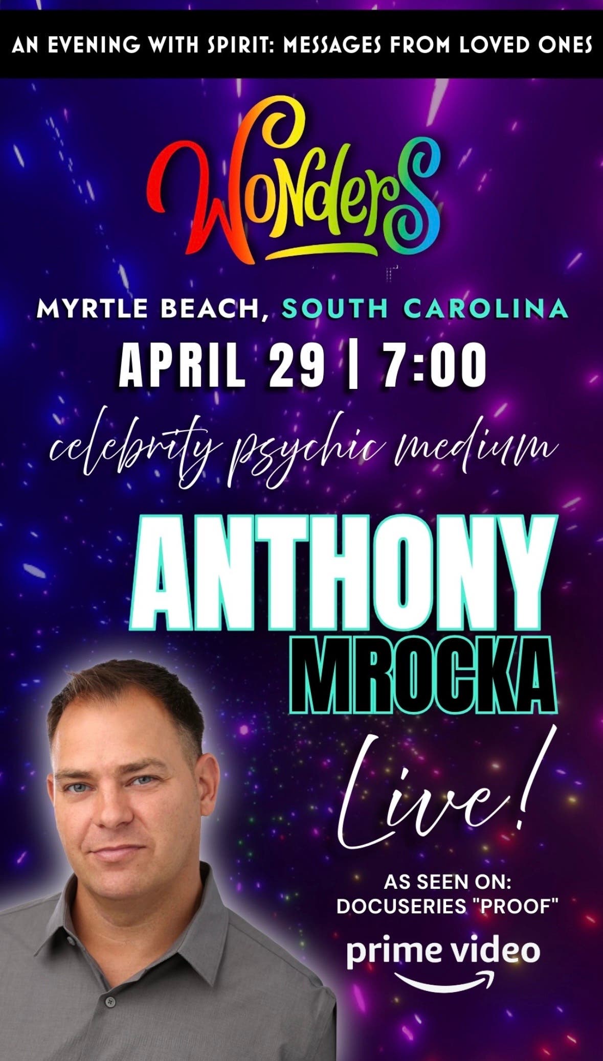 Anthony Mrocka LIVE!