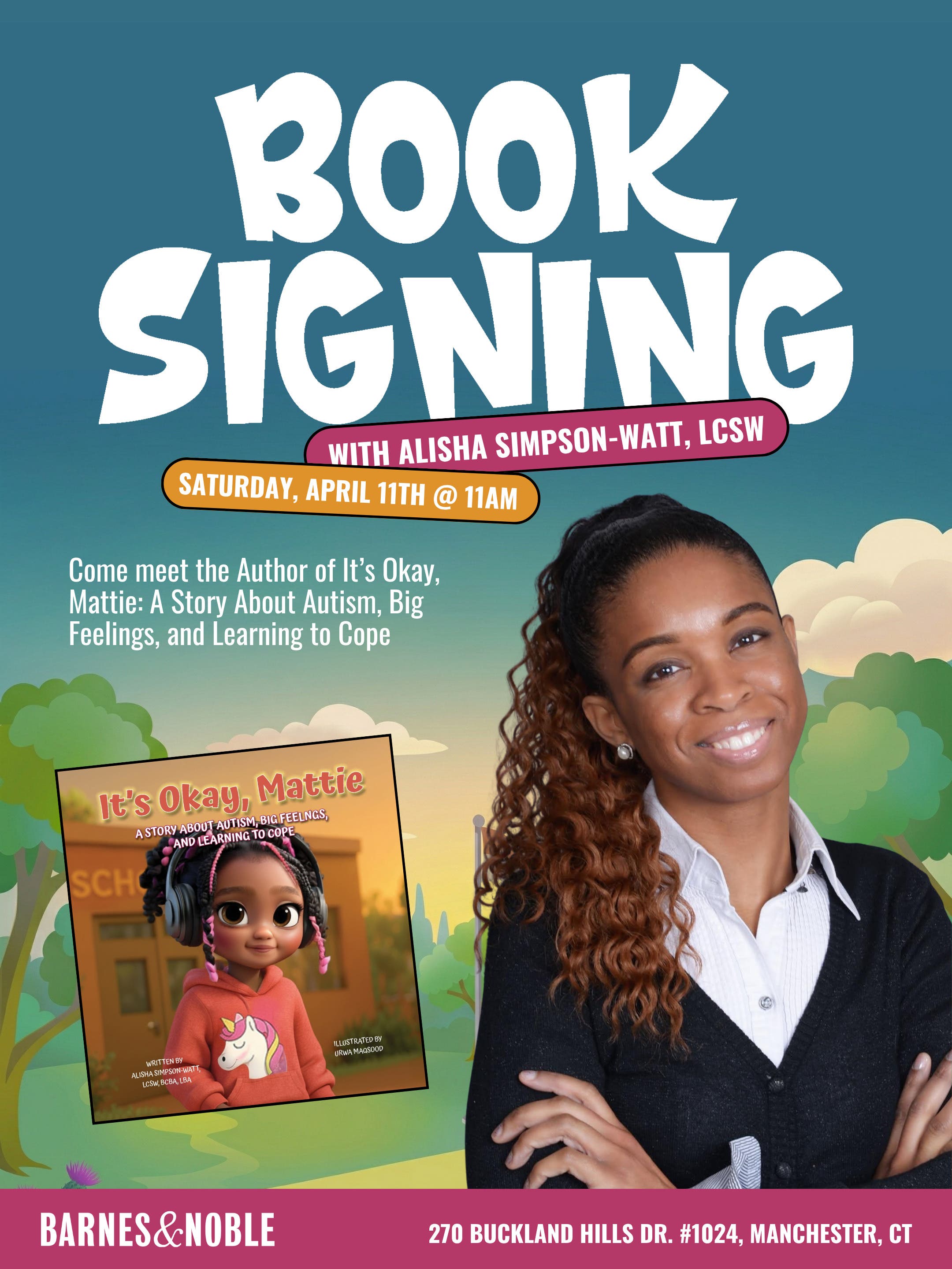 Book Signing with ALISHA SIMPSON-WATT!