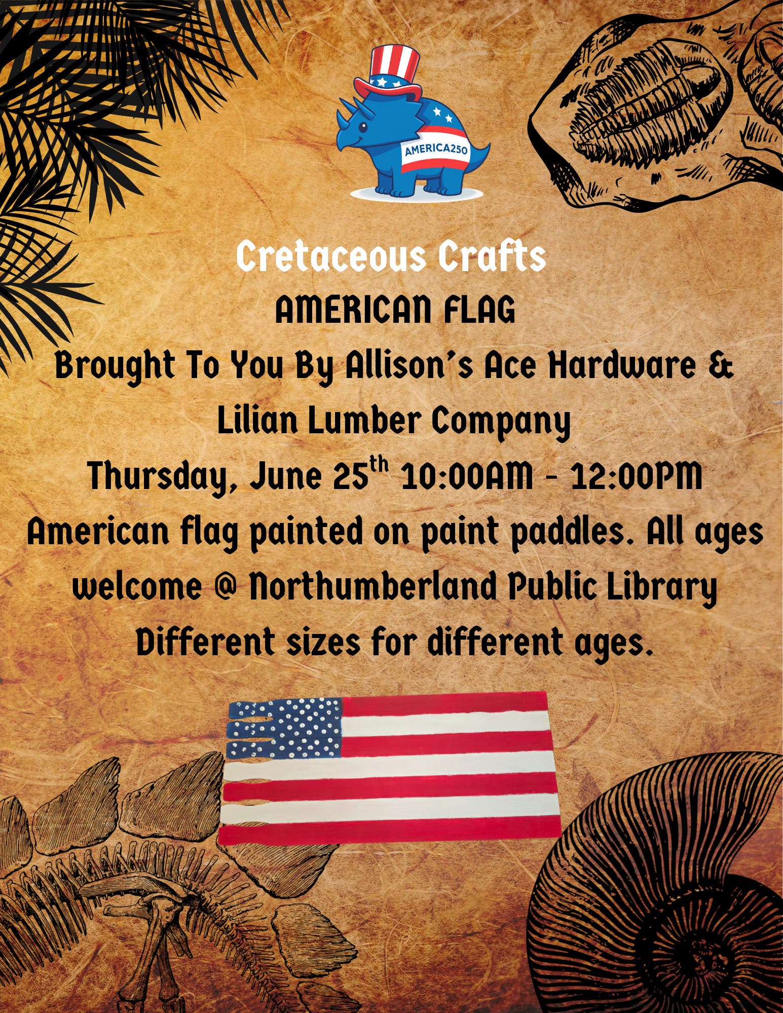 American Flag craft