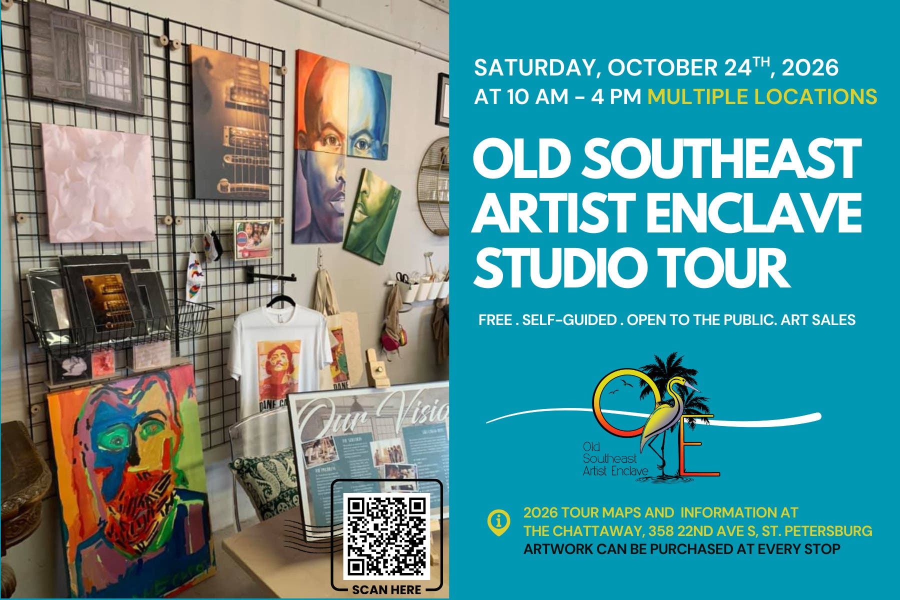 Old Southeast Artist Enclave 2026 Studio Tour