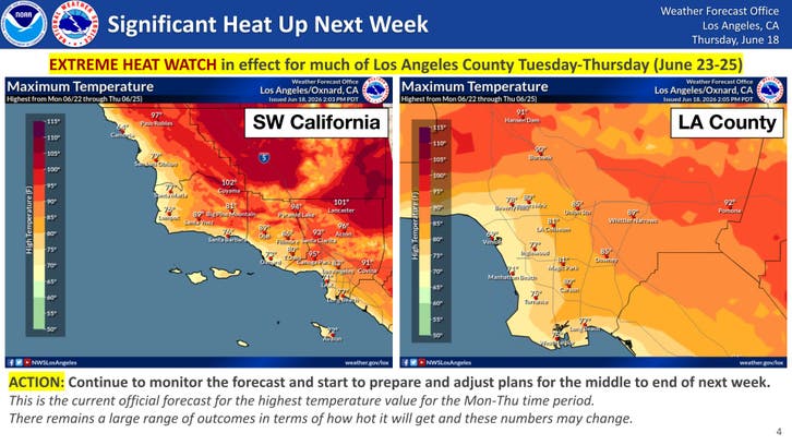 Dangerous Heat And Chance Of Rain Kick Off SoCal Summer | Banning, CA Patch