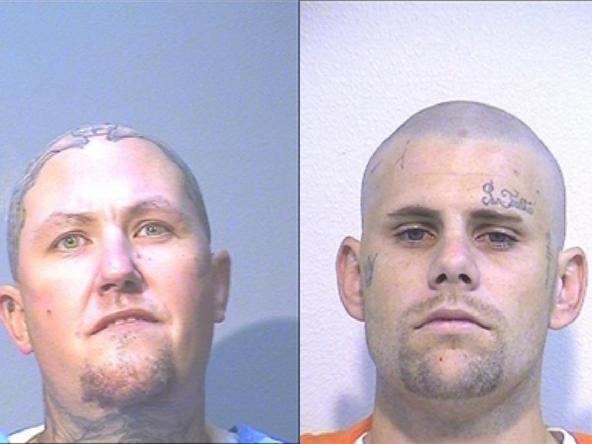 Justin Learmont, 44, (left) and Dillon King, 28.
