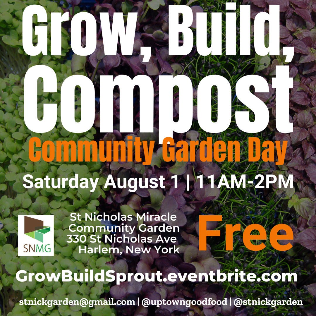 Grow, Build & Sprout: A Community Garden Day