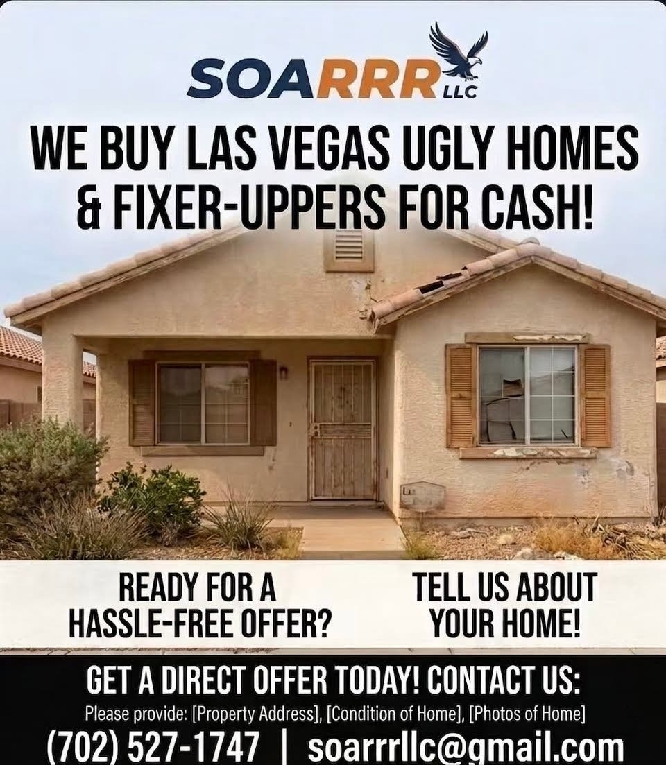 🛑 Clark County Vacate Order? We Buy Fire Damaged Homes For Cash!