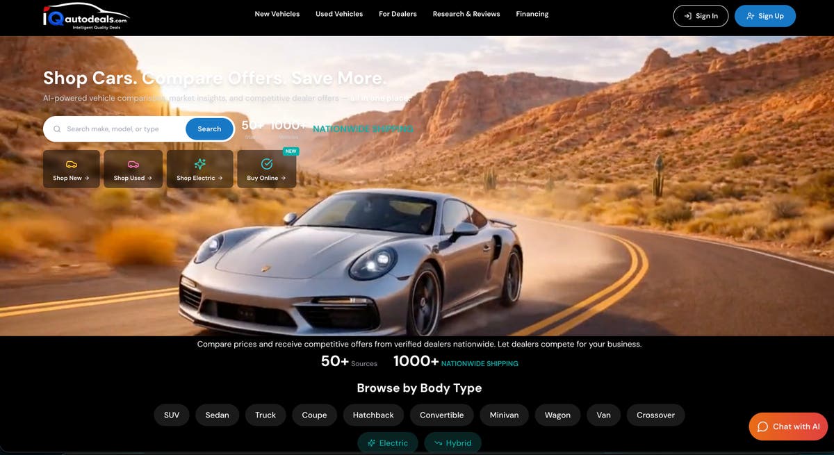IQ Auto Deals – National Car Buying Marketplace