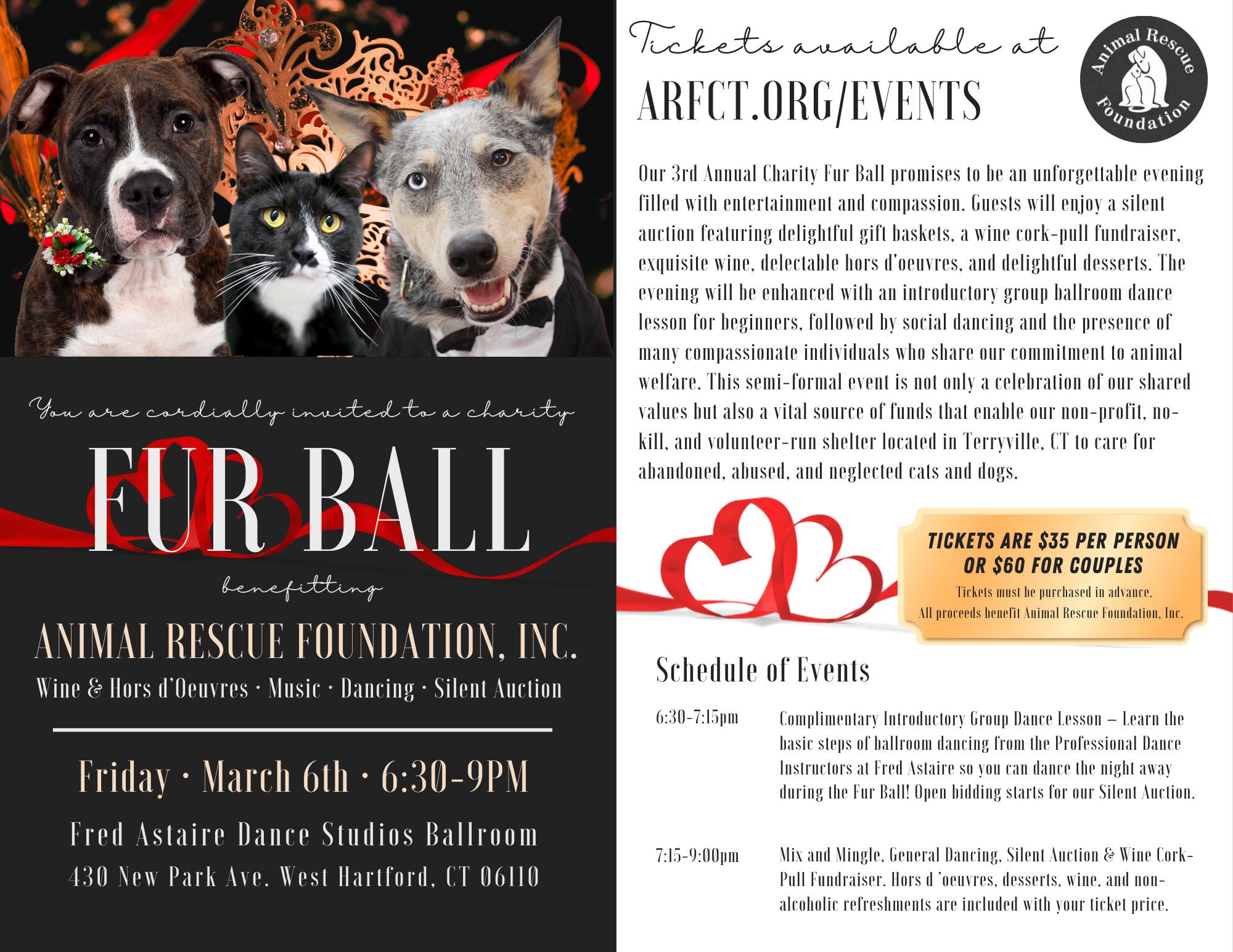 Animal Rescue Foundation's Charity Fur Ball