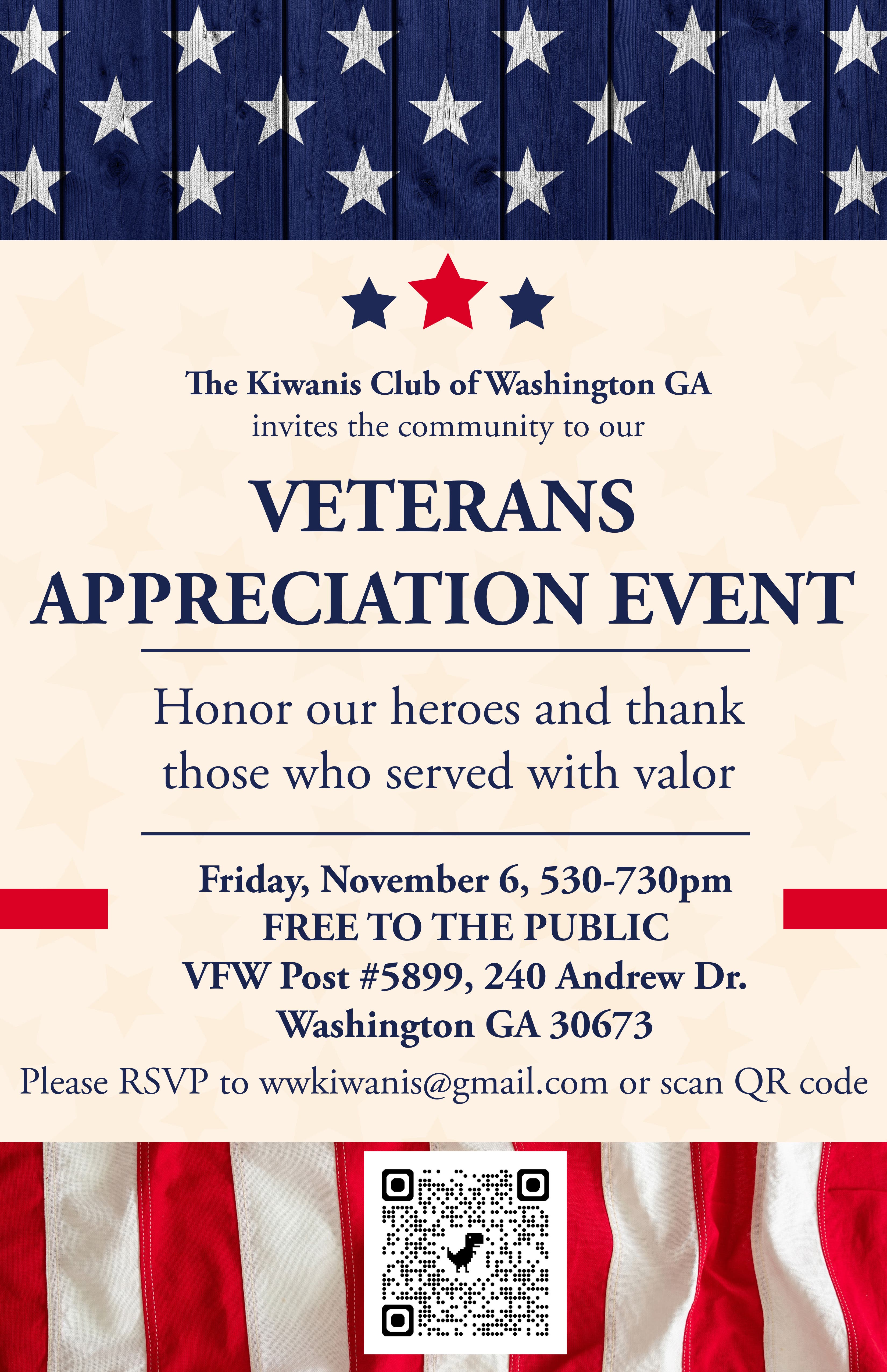 Veterans Appreciation Event