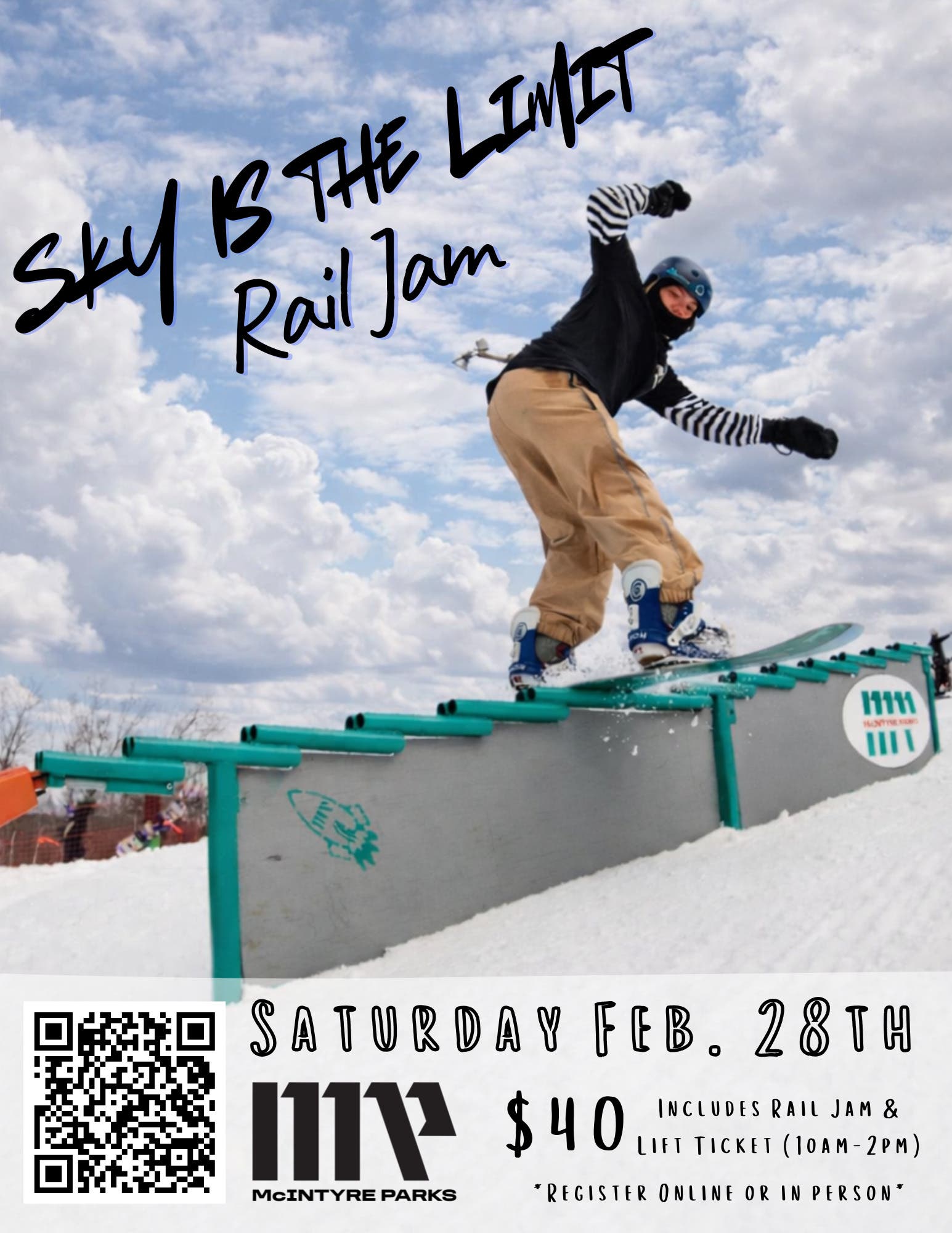 The Sky is the Limit Rail Jam