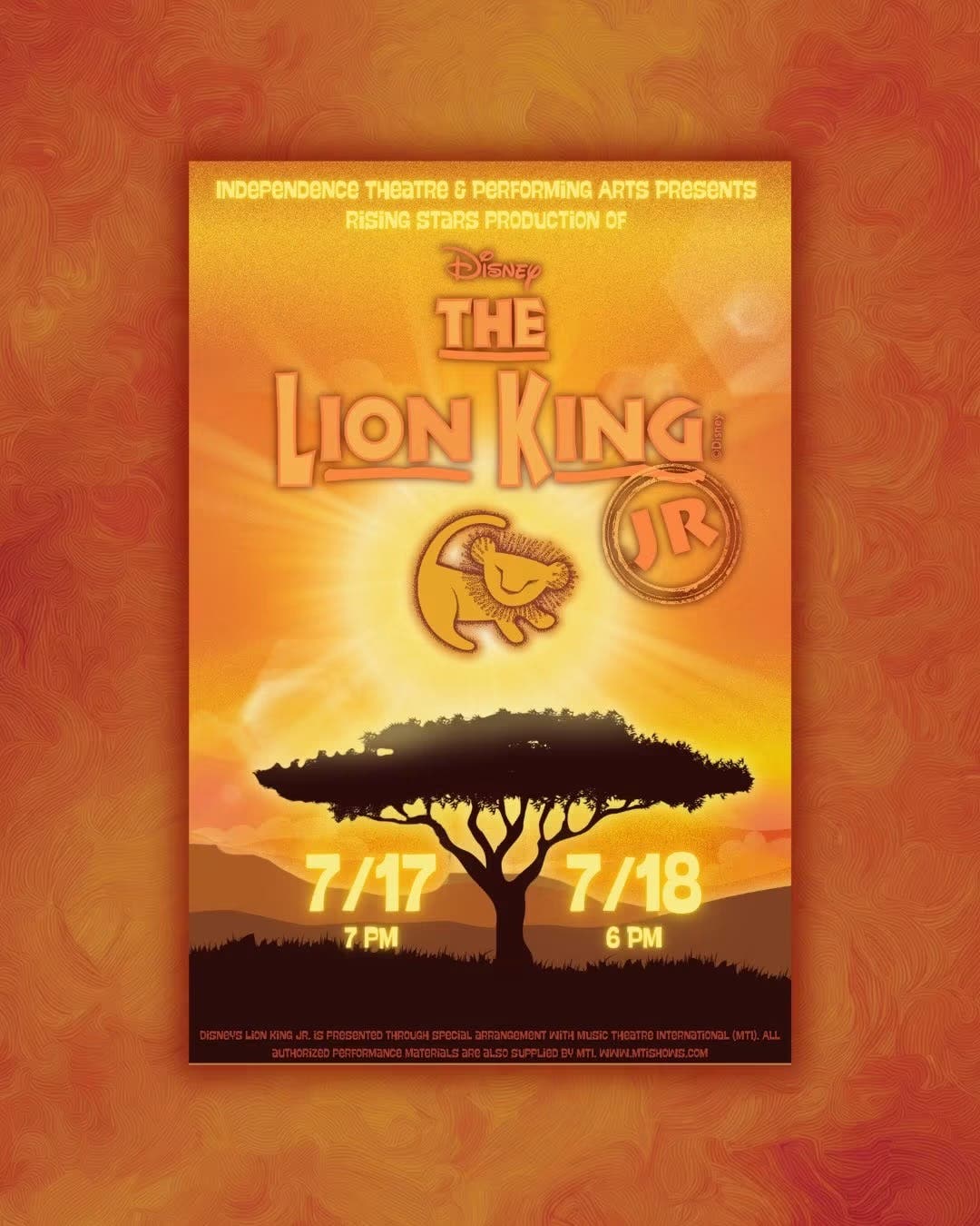 Disney's ‘The Lion King JR./KIDS’ at Independence HS