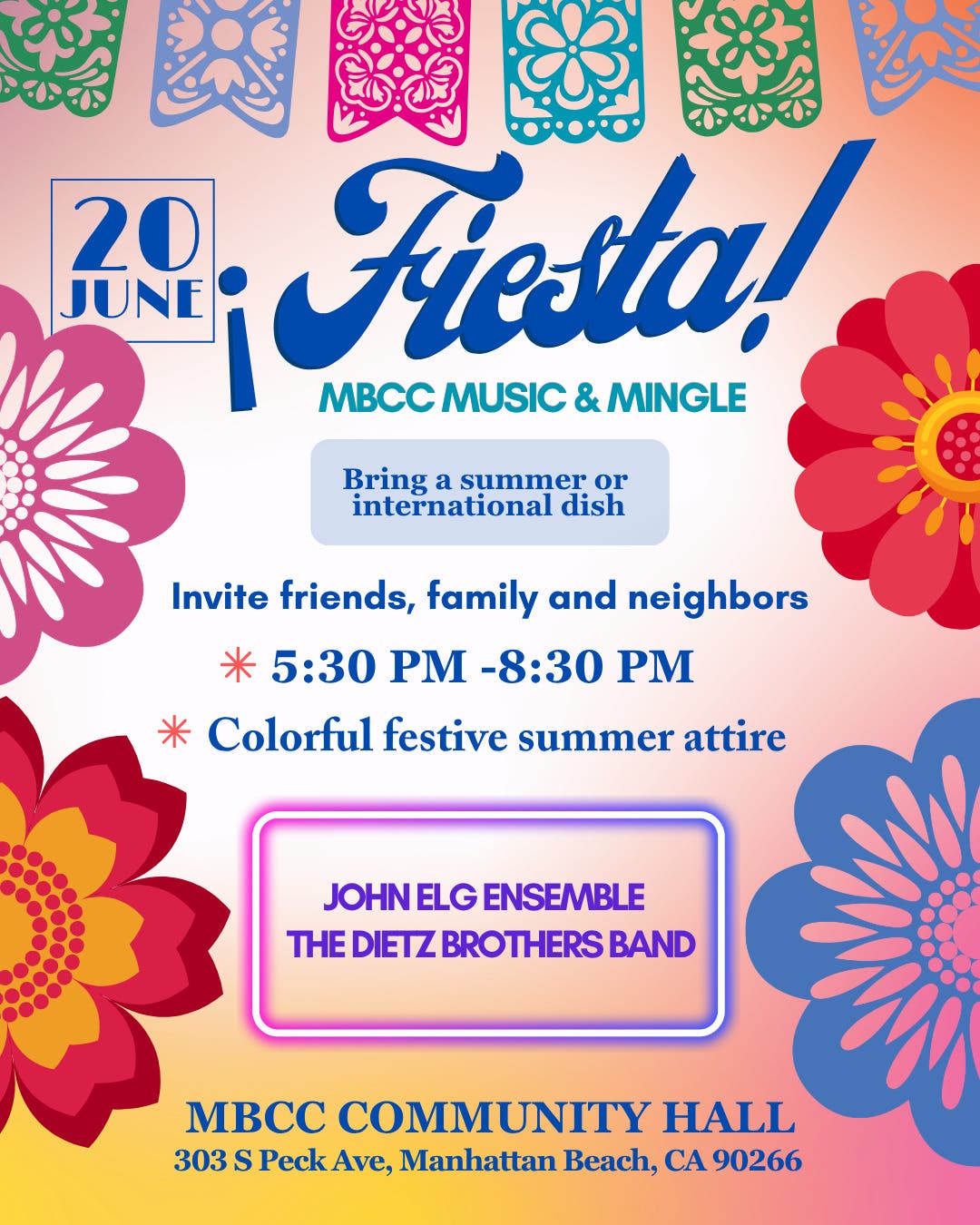 Music & Mingle: ¡Fiesta!