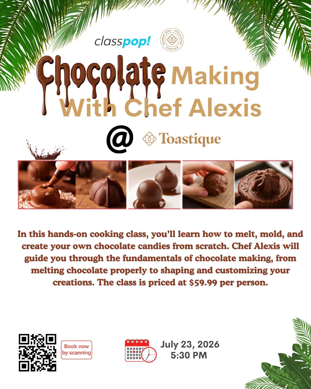Chocolate Making With Chef Alexis