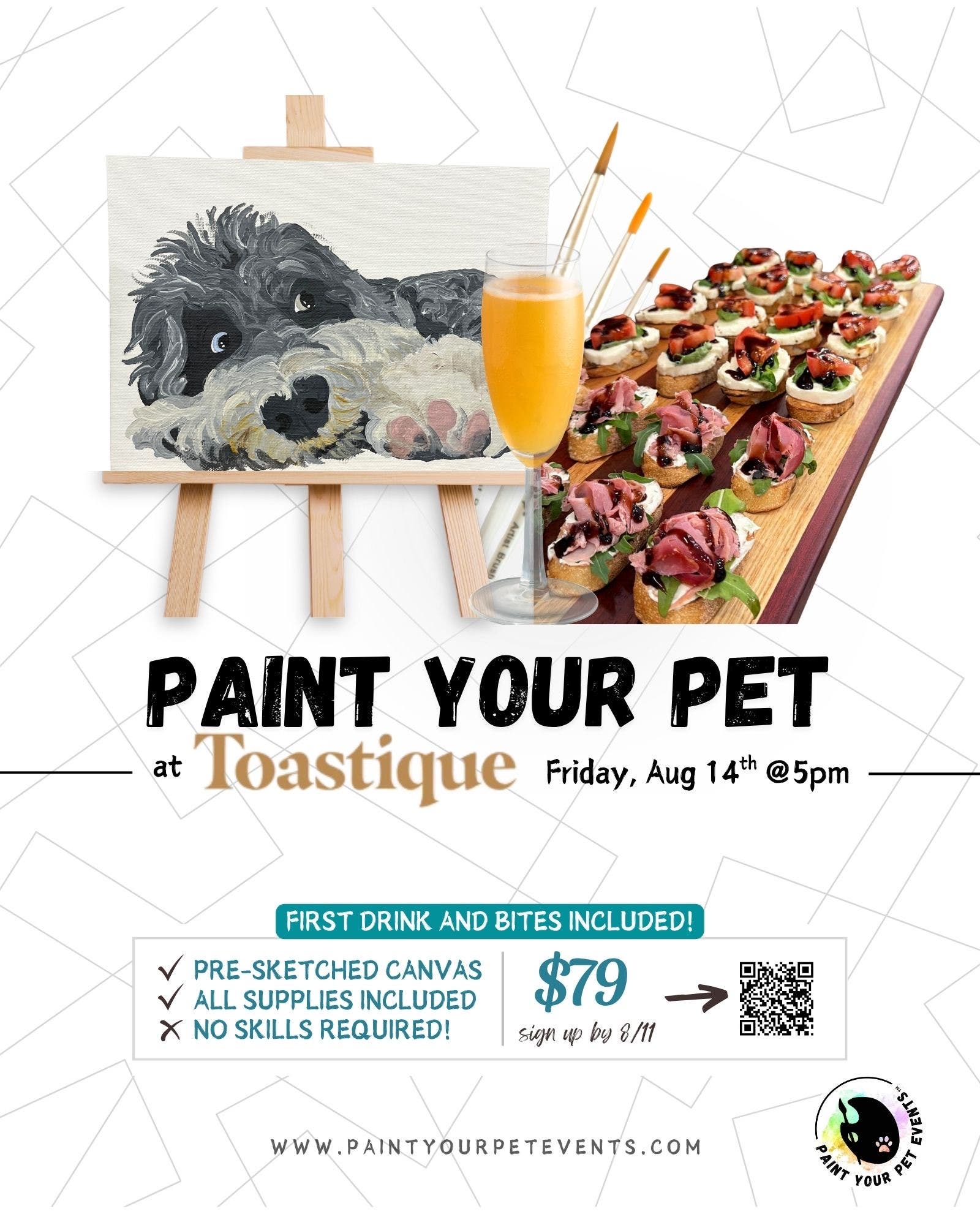 The 3rd Paint Your Pet at Toastique.