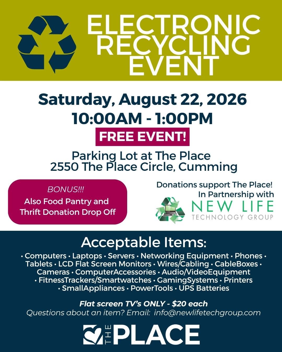 Electronic Recycling Event