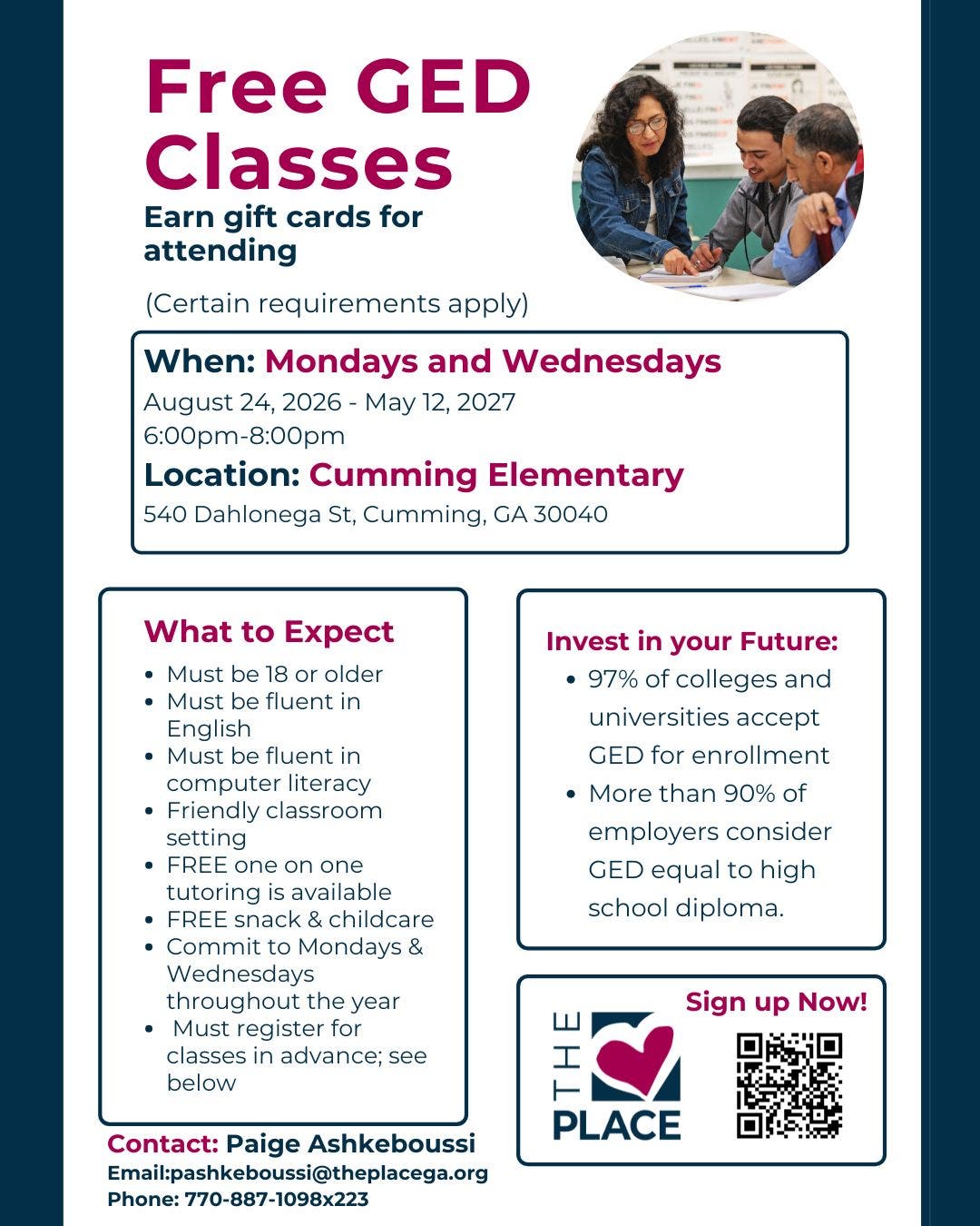 Free GED Classes