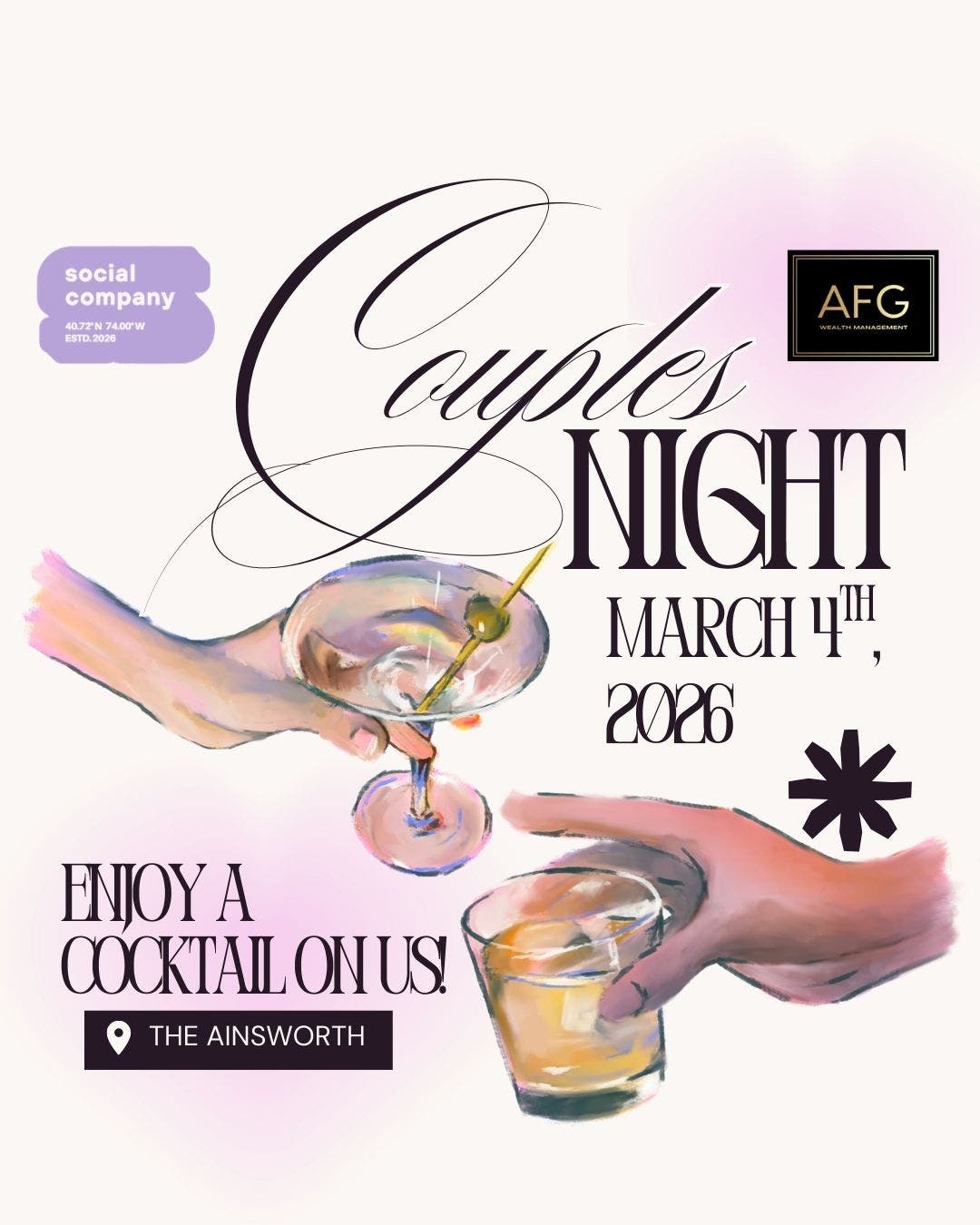 Monthly Couples Night