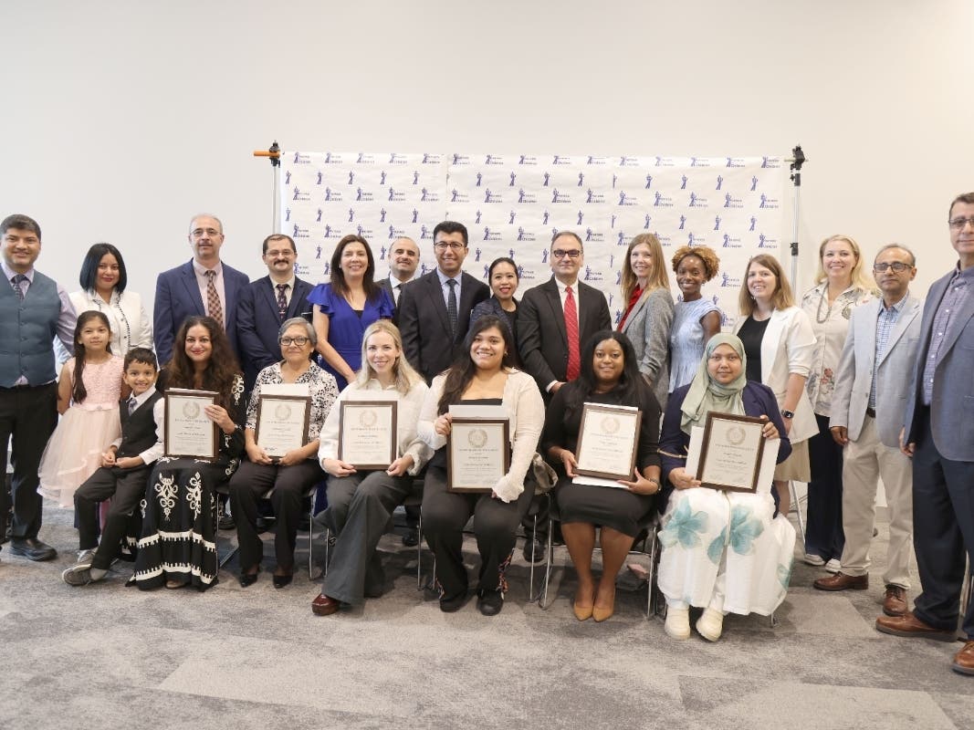 Six Harmony Public Schools parent volunteers from across Texas, were honored with the 2026 Heroes for Children Award by the Texas State Board of Education on Sept. 4 in Austin.