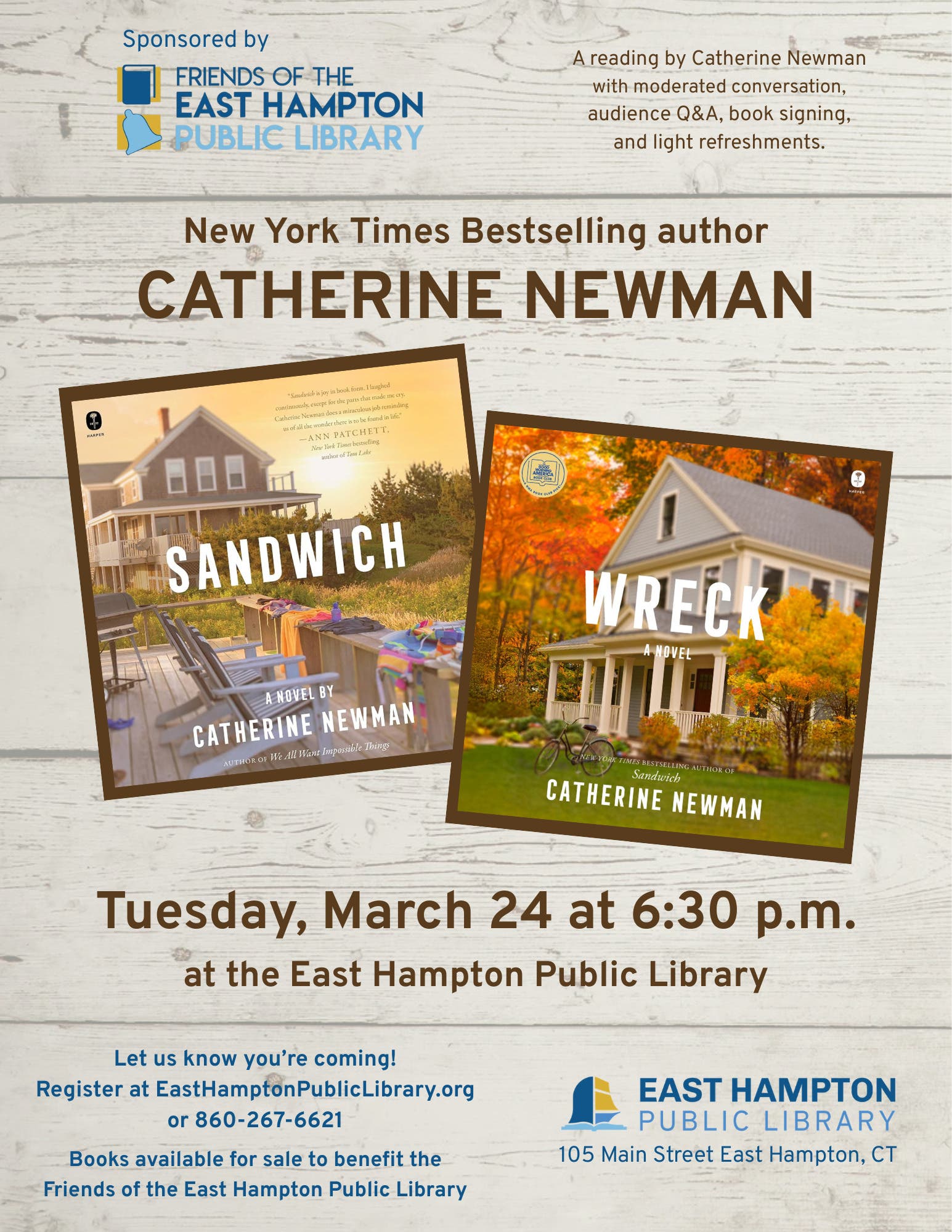 Author Event! Catherine Newman