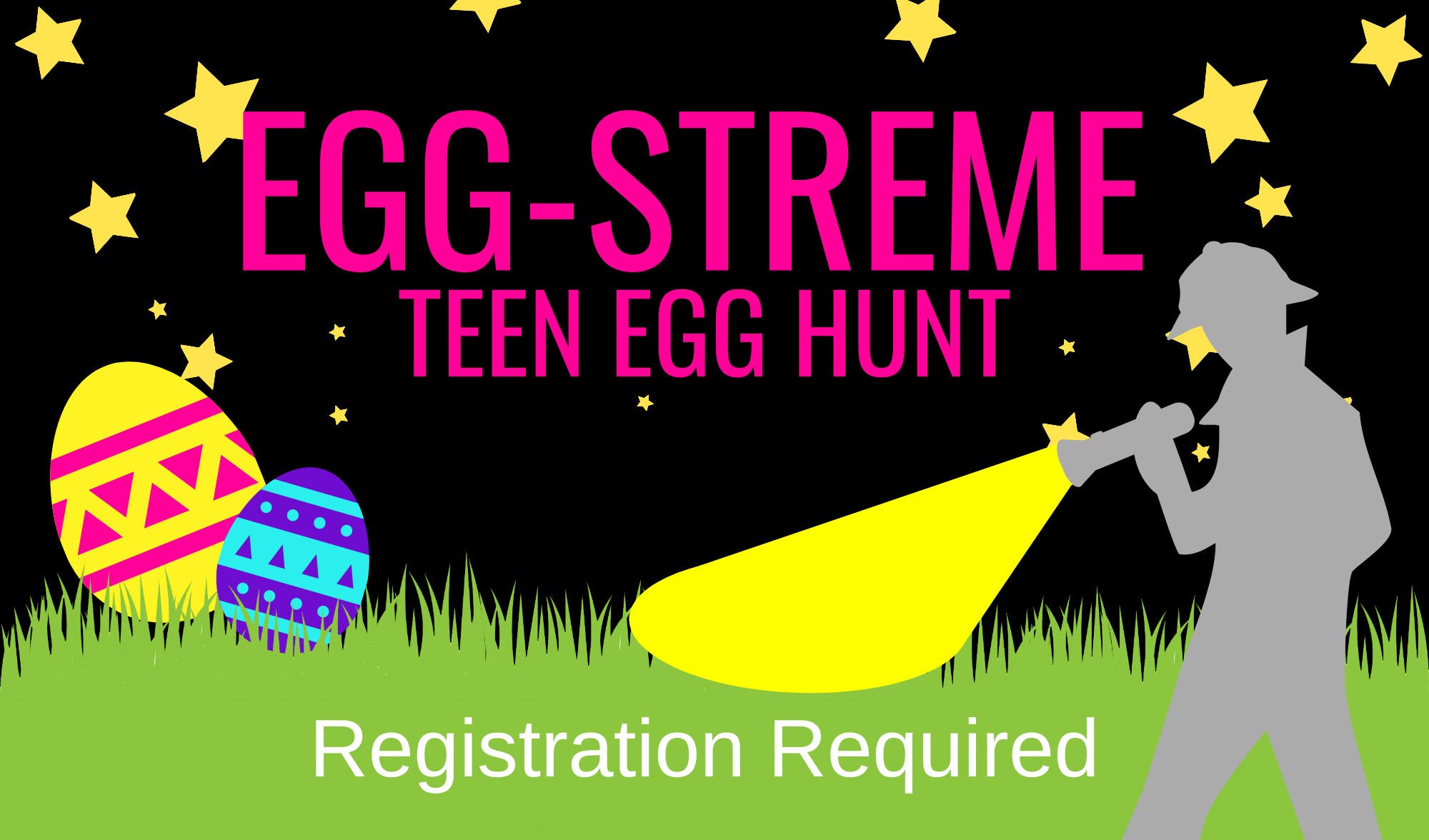 Fairfax City Egg-Streme Night Egg Hunt