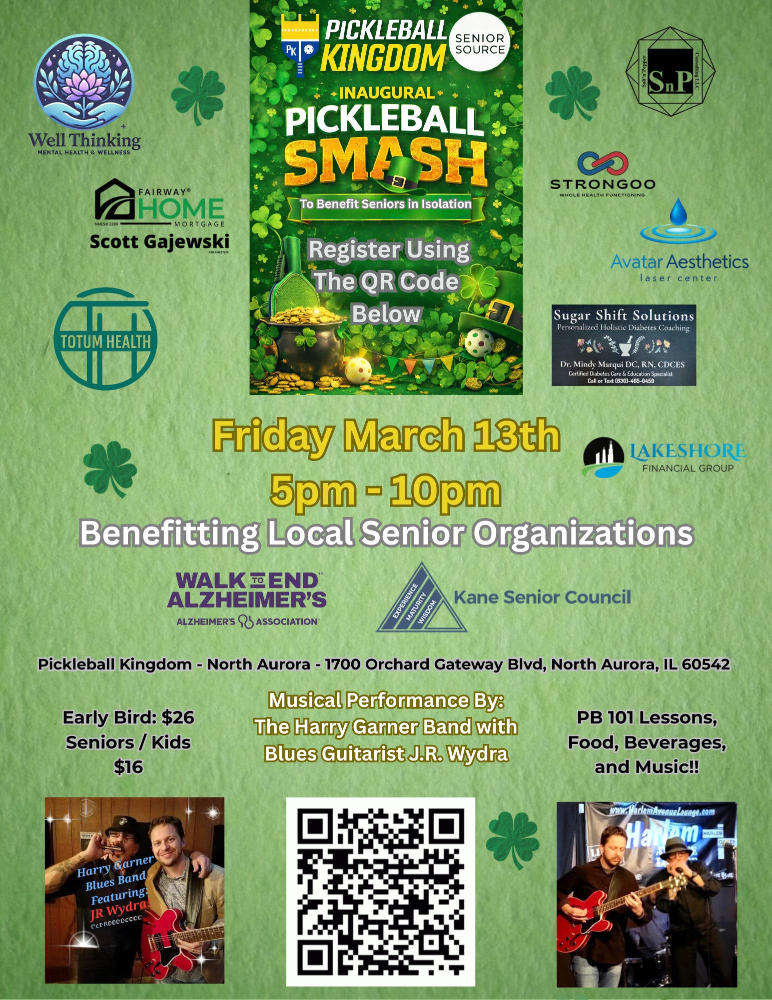 Pickleball Smash to Benefit Seniors in Isolation
